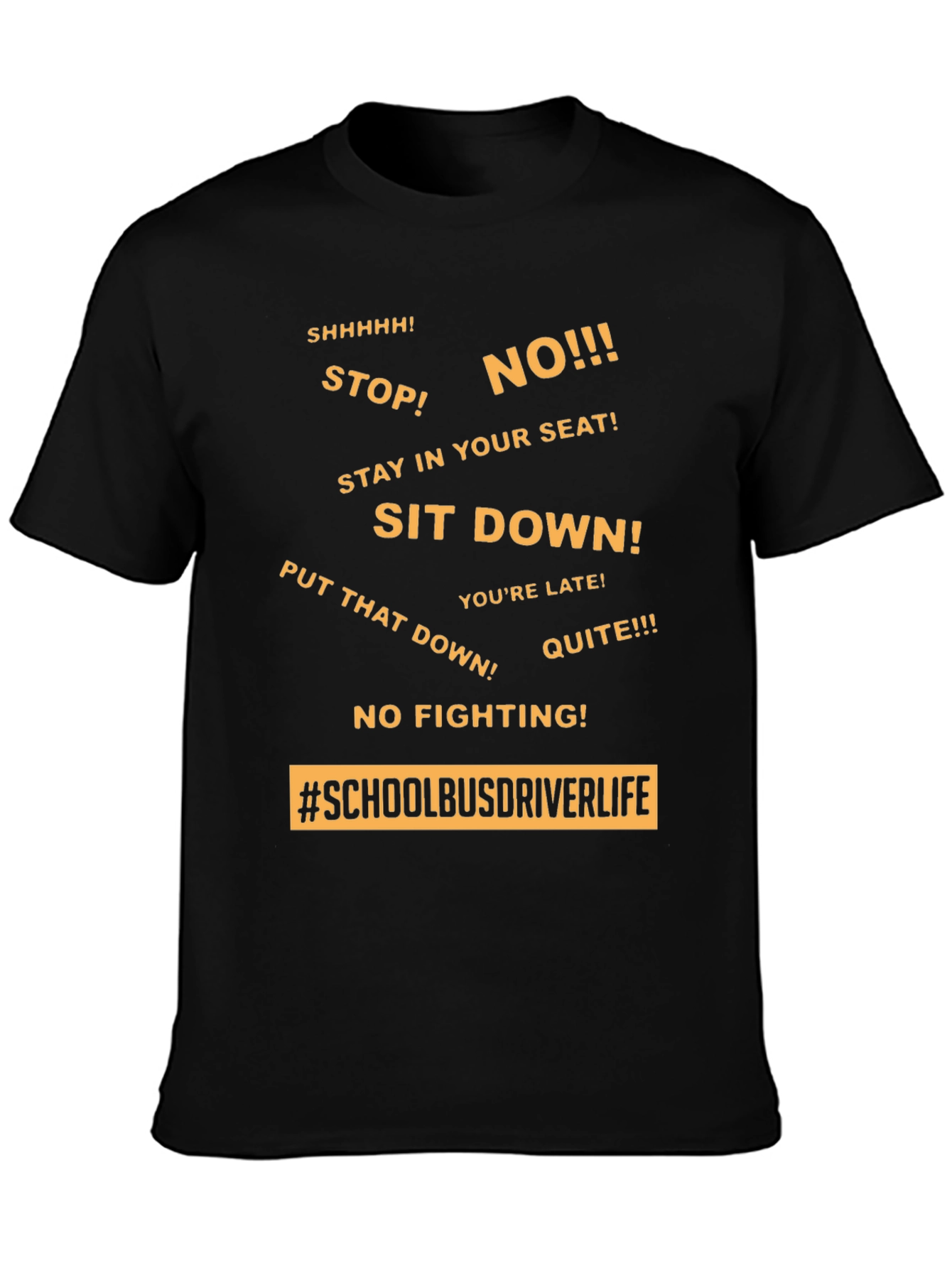 School Bus Driver Life T-Shirt - Funny Quotes