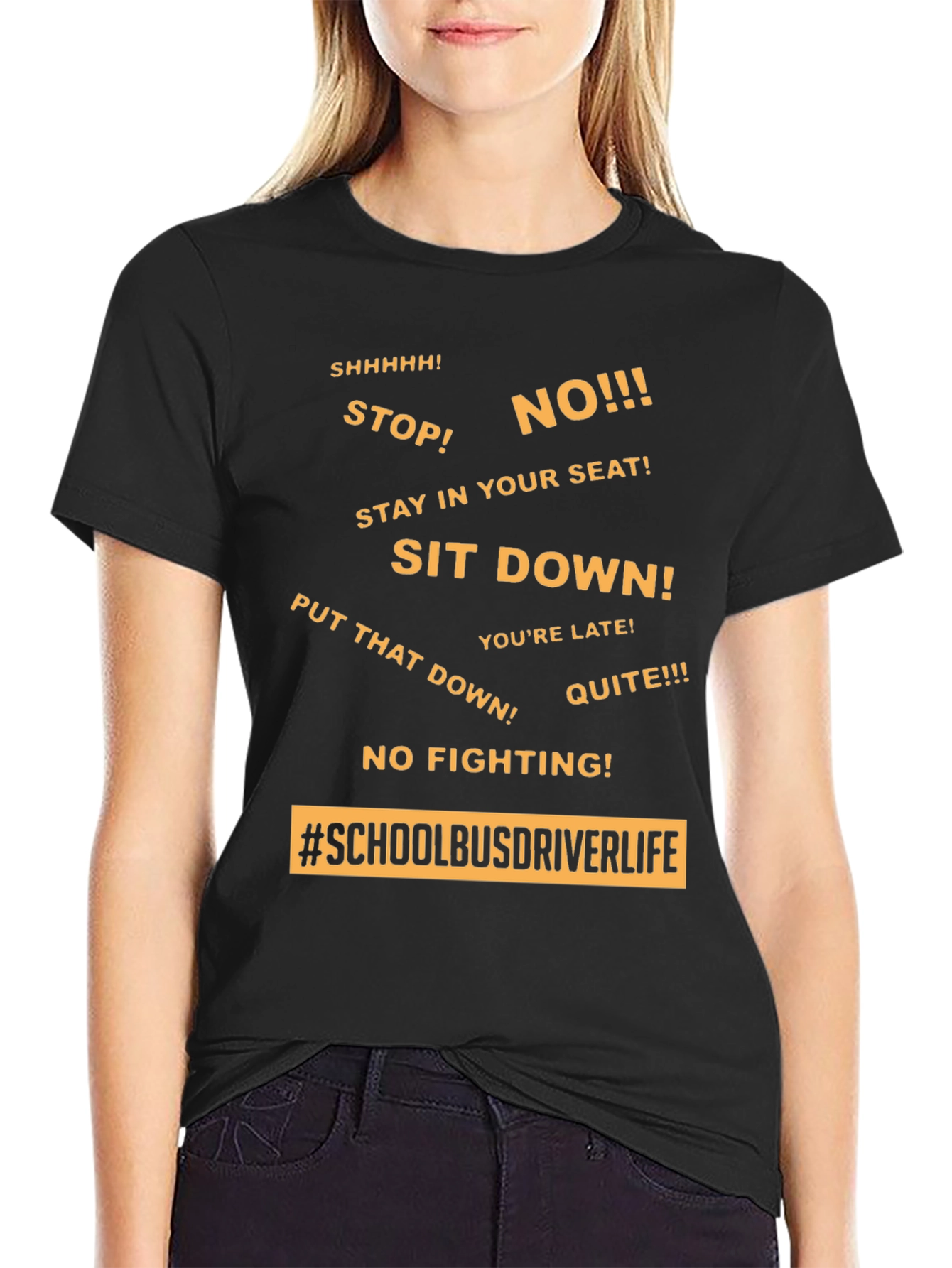 School Bus Driver Life T-Shirt - Funny Quotes