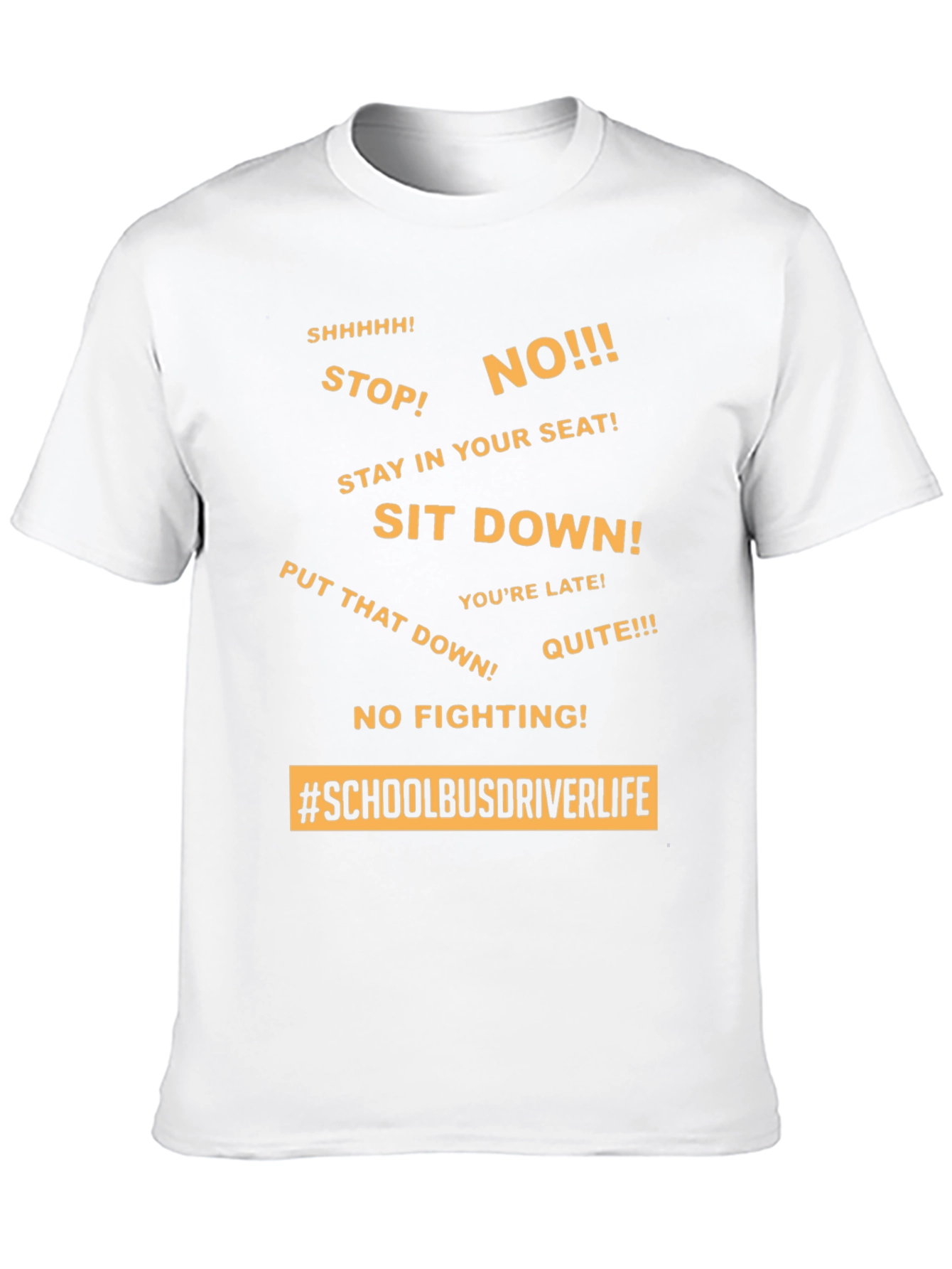 School Bus Driver Life T-Shirt - Funny Quotes