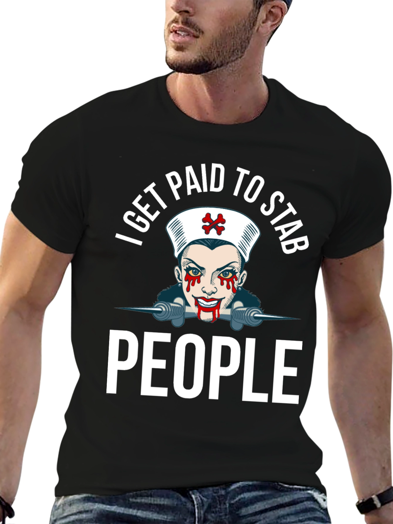 I Get Paid To Stab People T-Shirt
