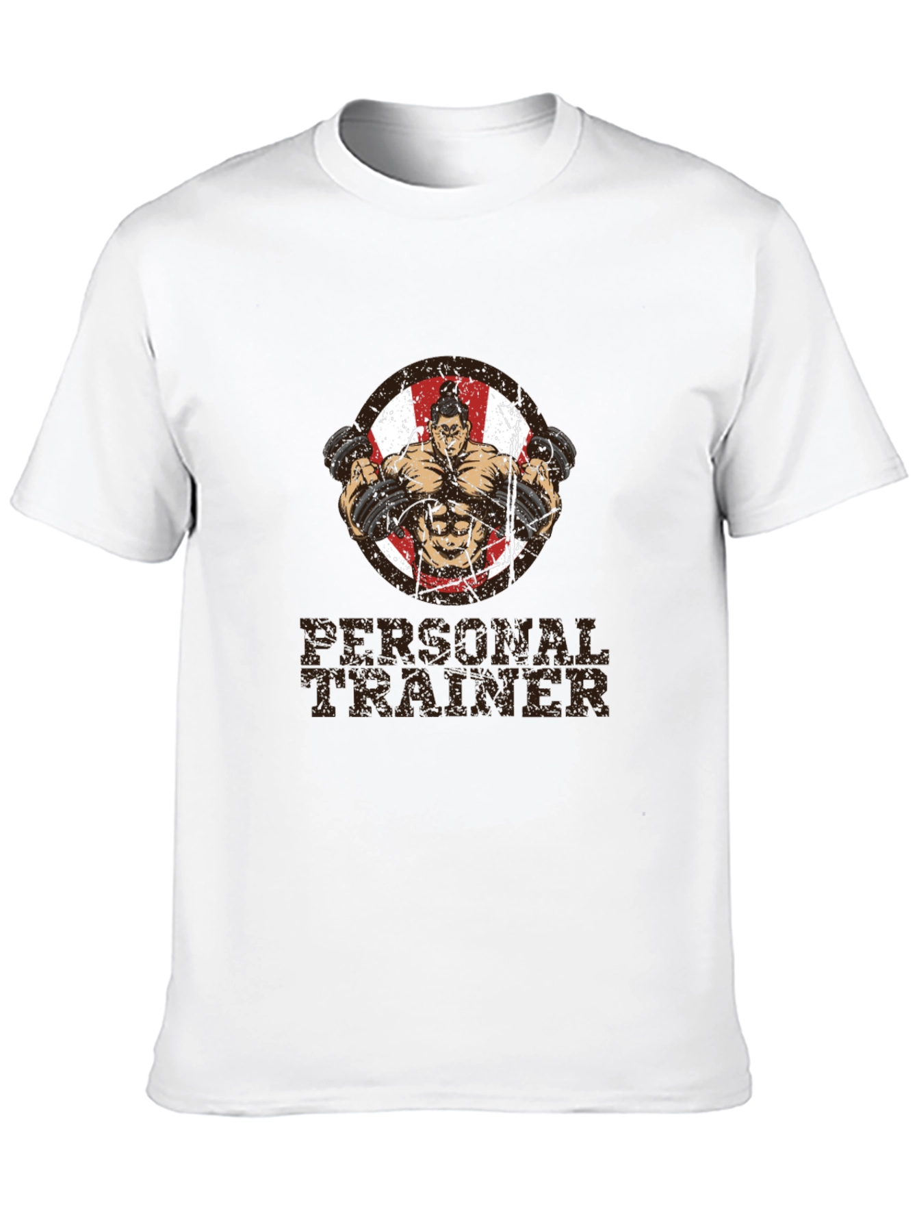 Personal Trainer Black Graphic T-Shirt