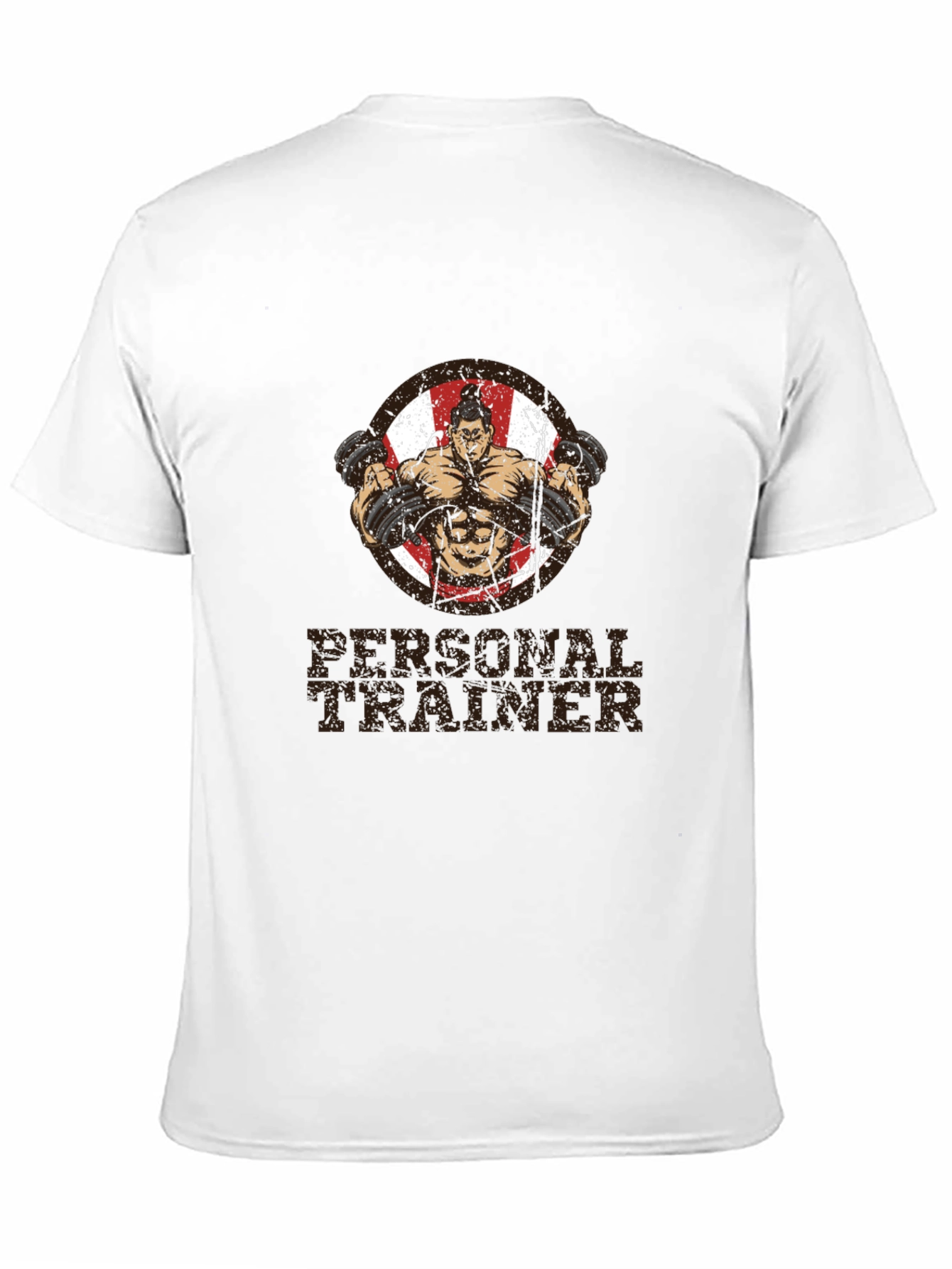 Personal Trainer Black Graphic T-Shirt