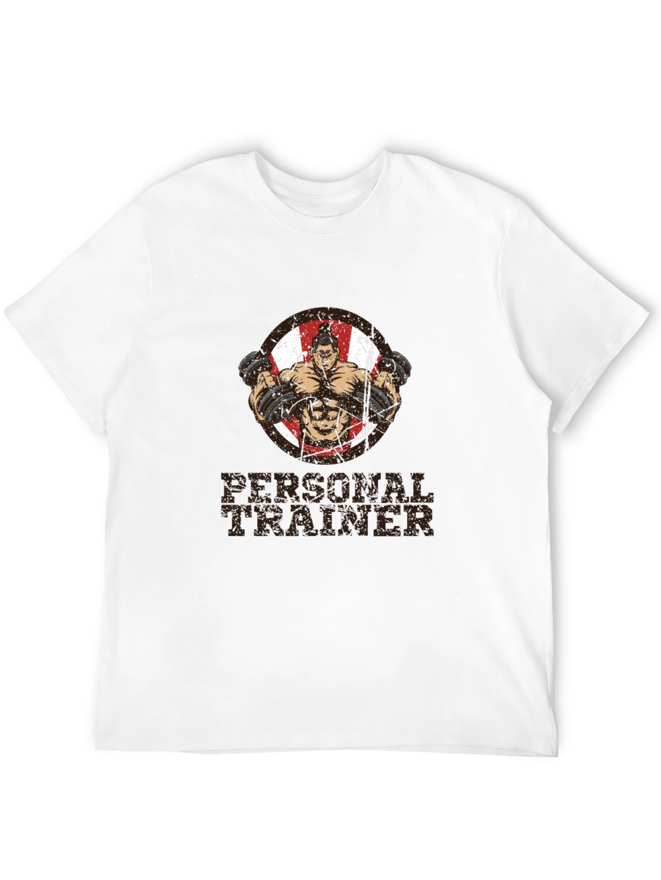 Personal Trainer Black Graphic T-Shirt