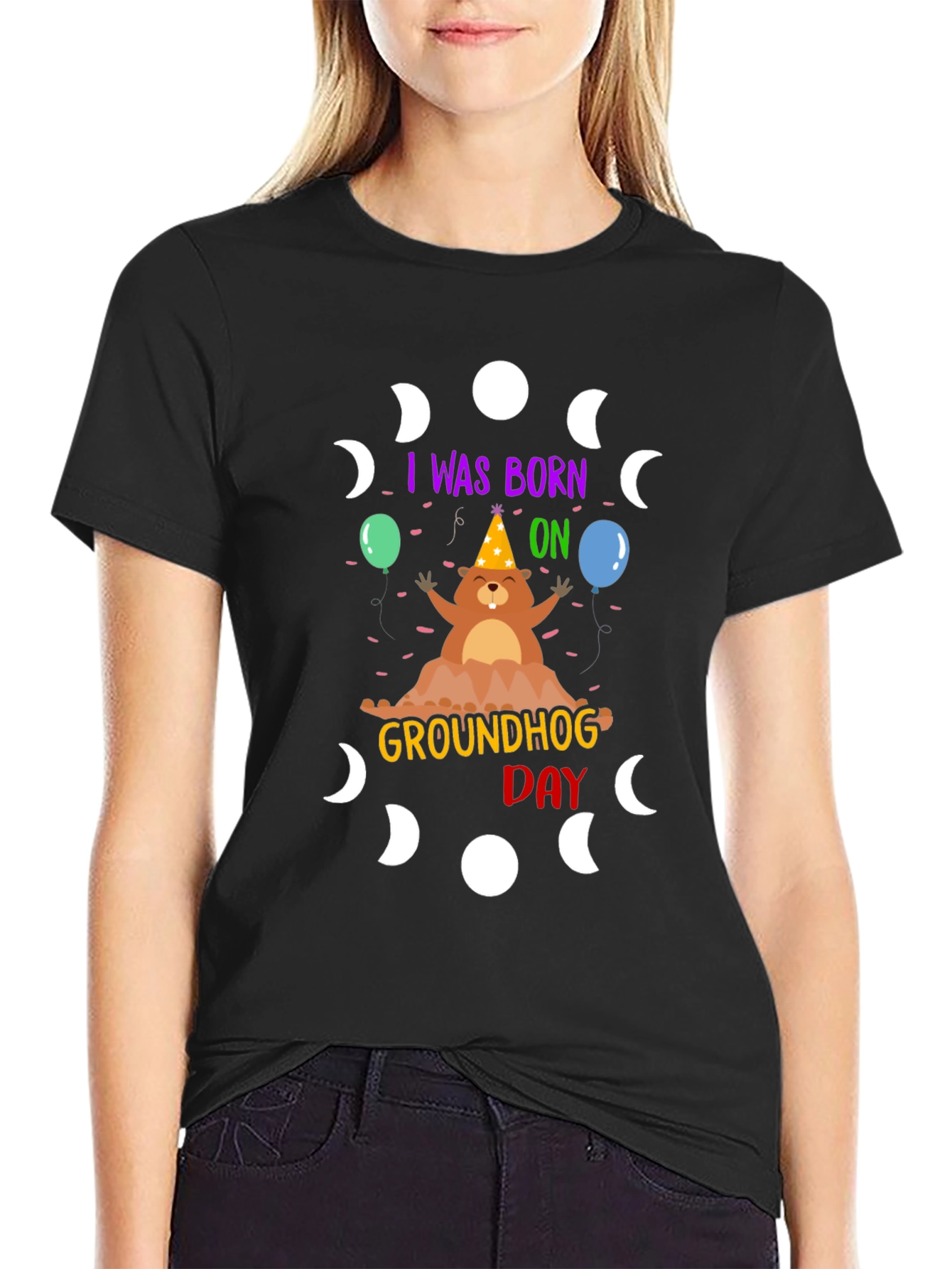 I was Born on Groundhog Day T-Shirt