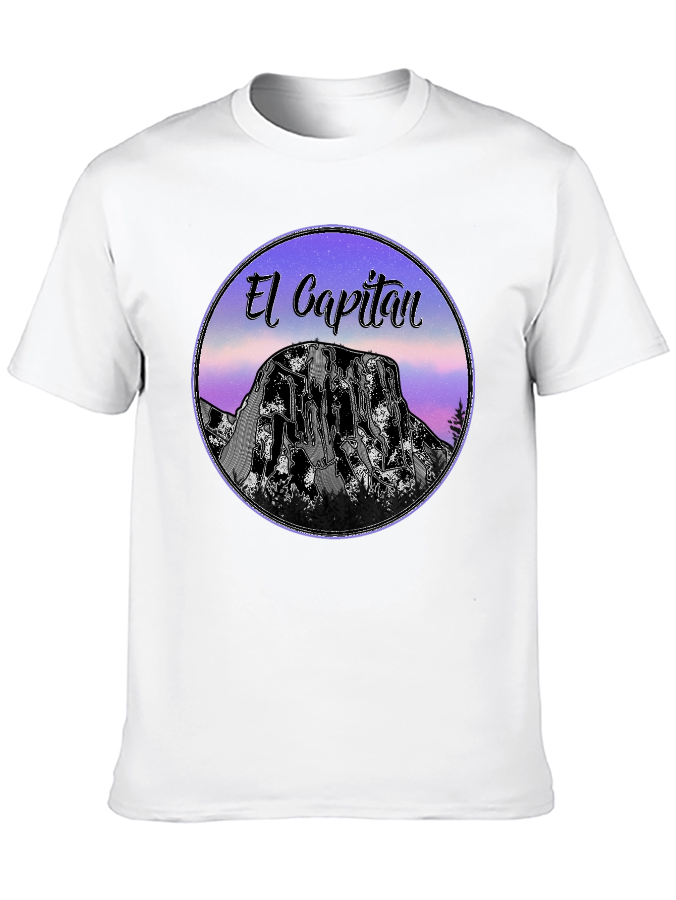 El Capitan Graphic T-Shirt - Black Cotton Tee