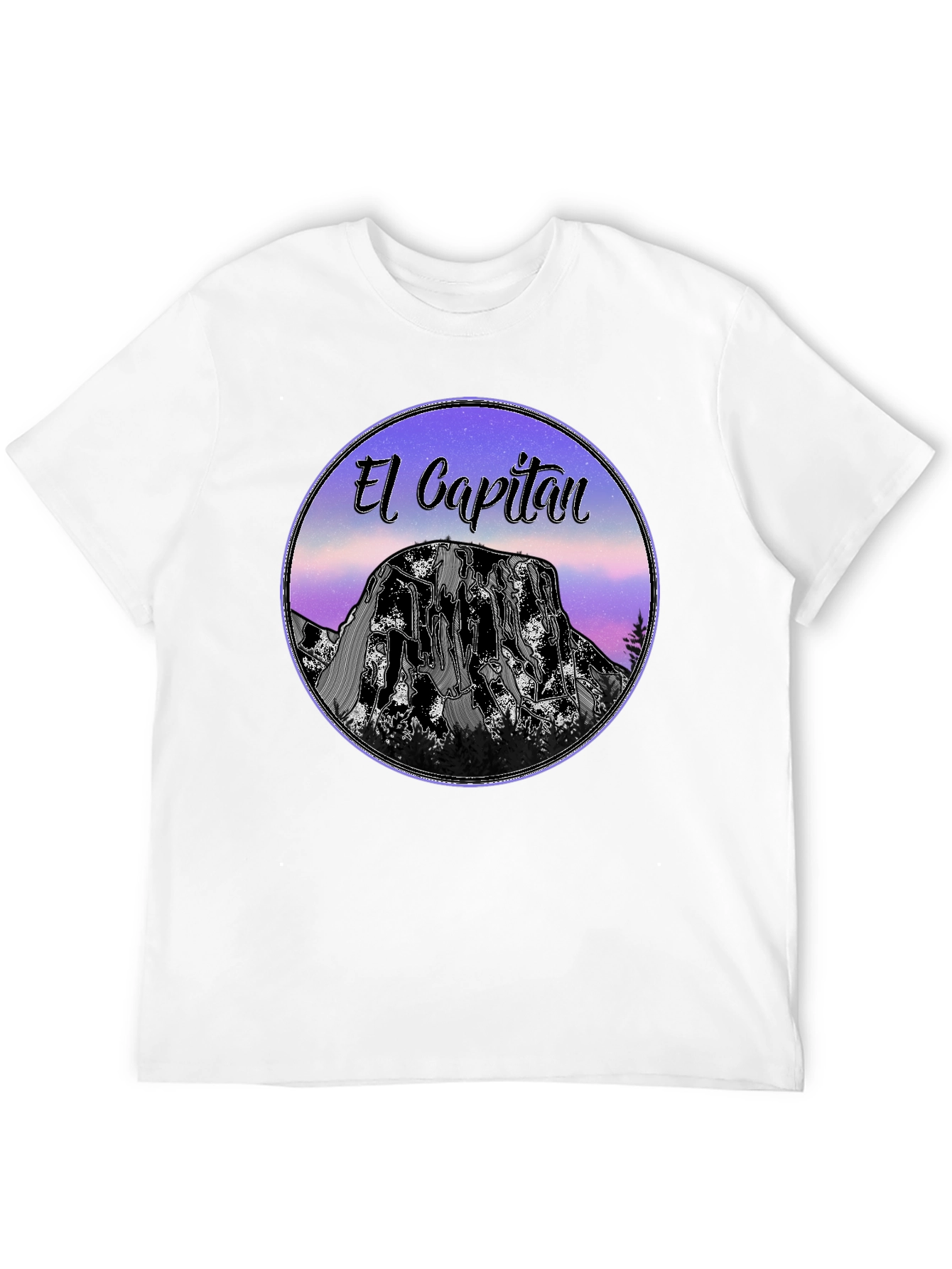 El Capitan Graphic T-Shirt - Black Cotton Tee