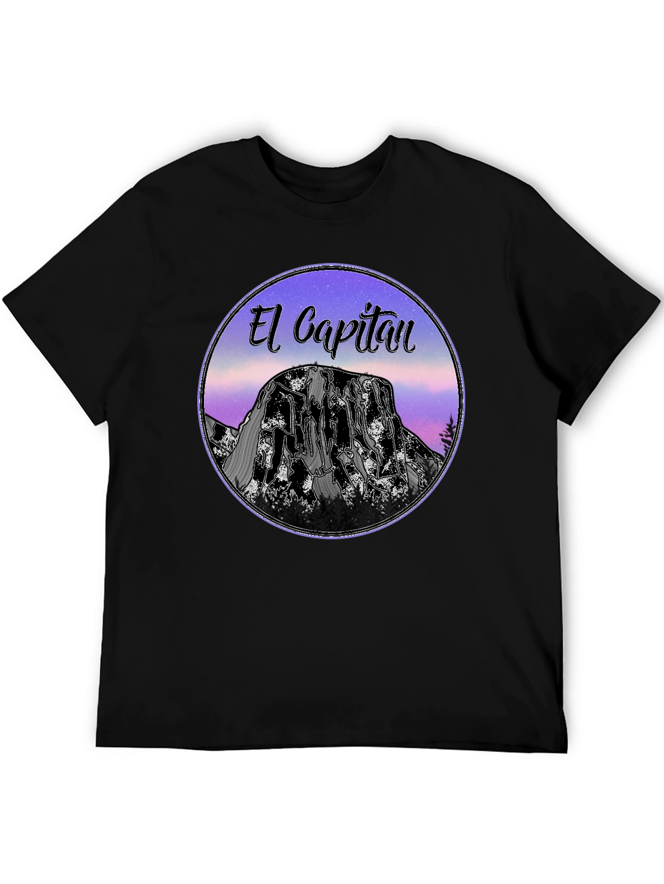 El Capitan Graphic T-Shirt - Black Cotton Tee