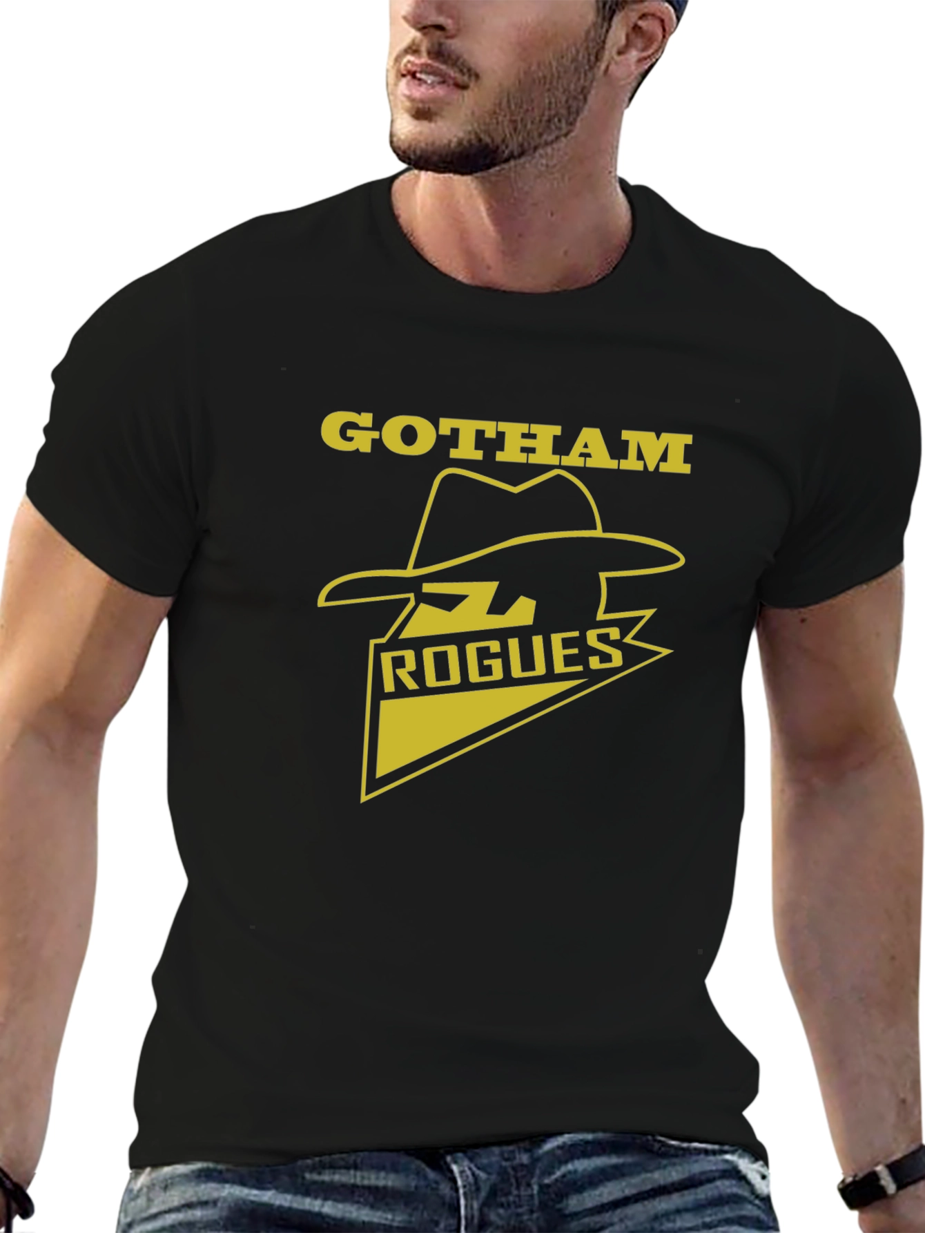 Gotham Rogues Graphic T-Shirt - Black
