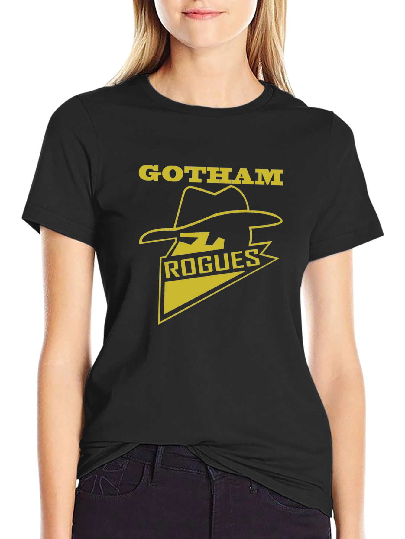 Gotham Rogues Graphic T-Shirt - Black