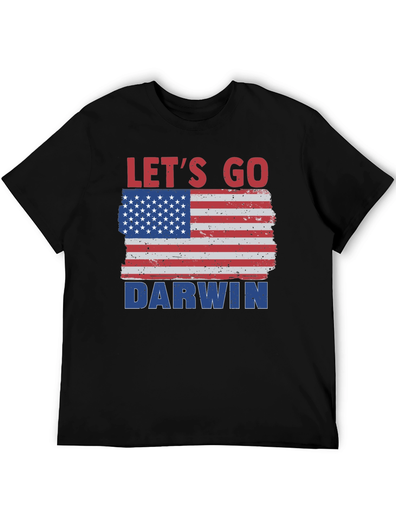 Lets Go Darwin American Flag T-Shirt