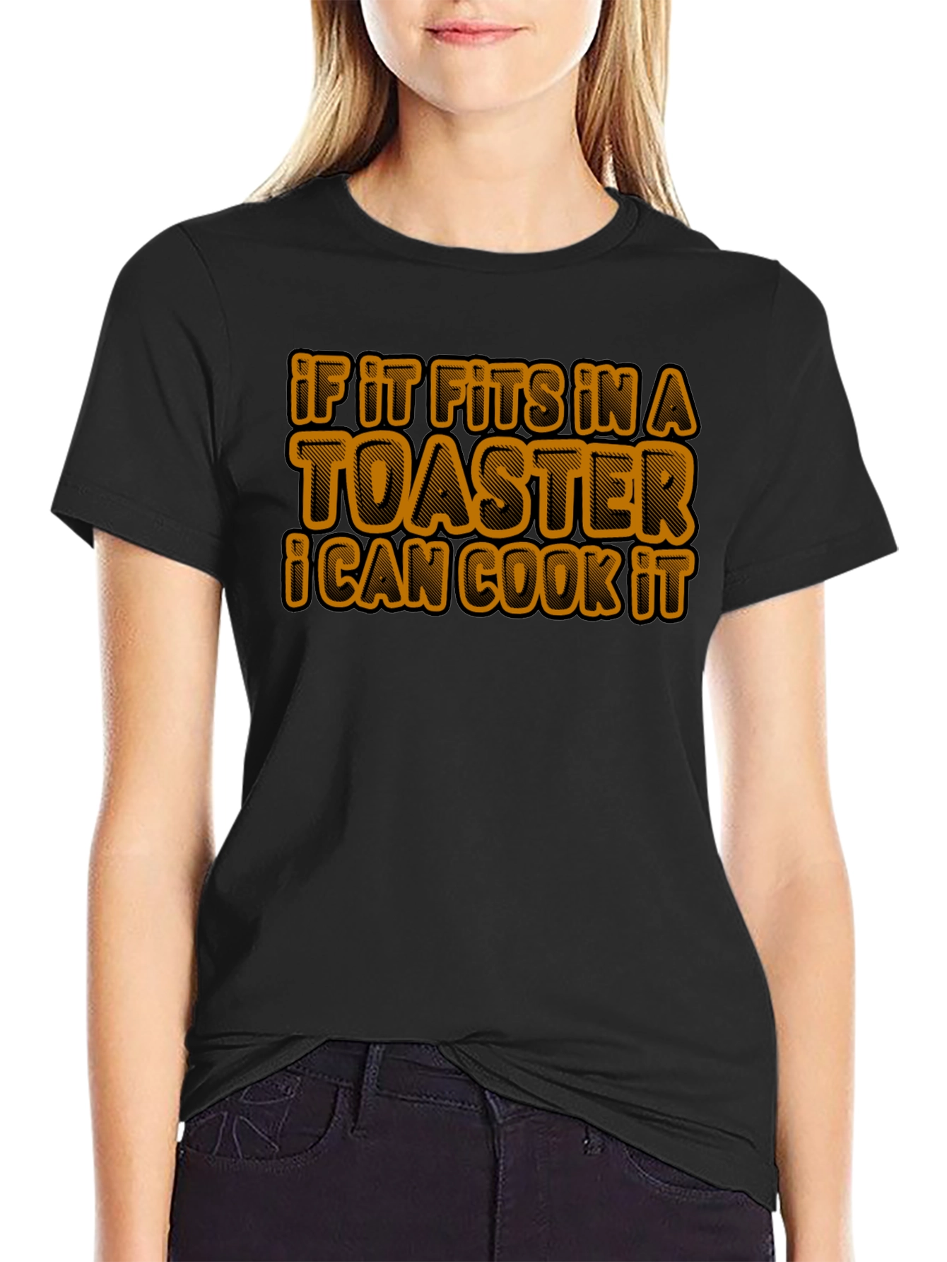 Toaster Chef T-Shirt: If It Fits I Cook It!