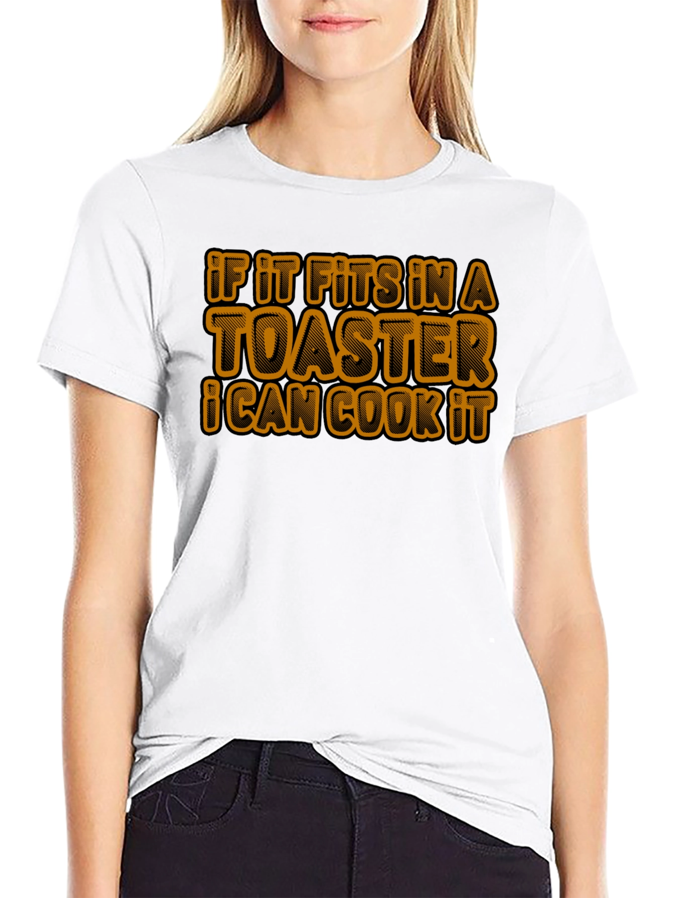 Toaster Chef T-Shirt: If It Fits I Cook It!