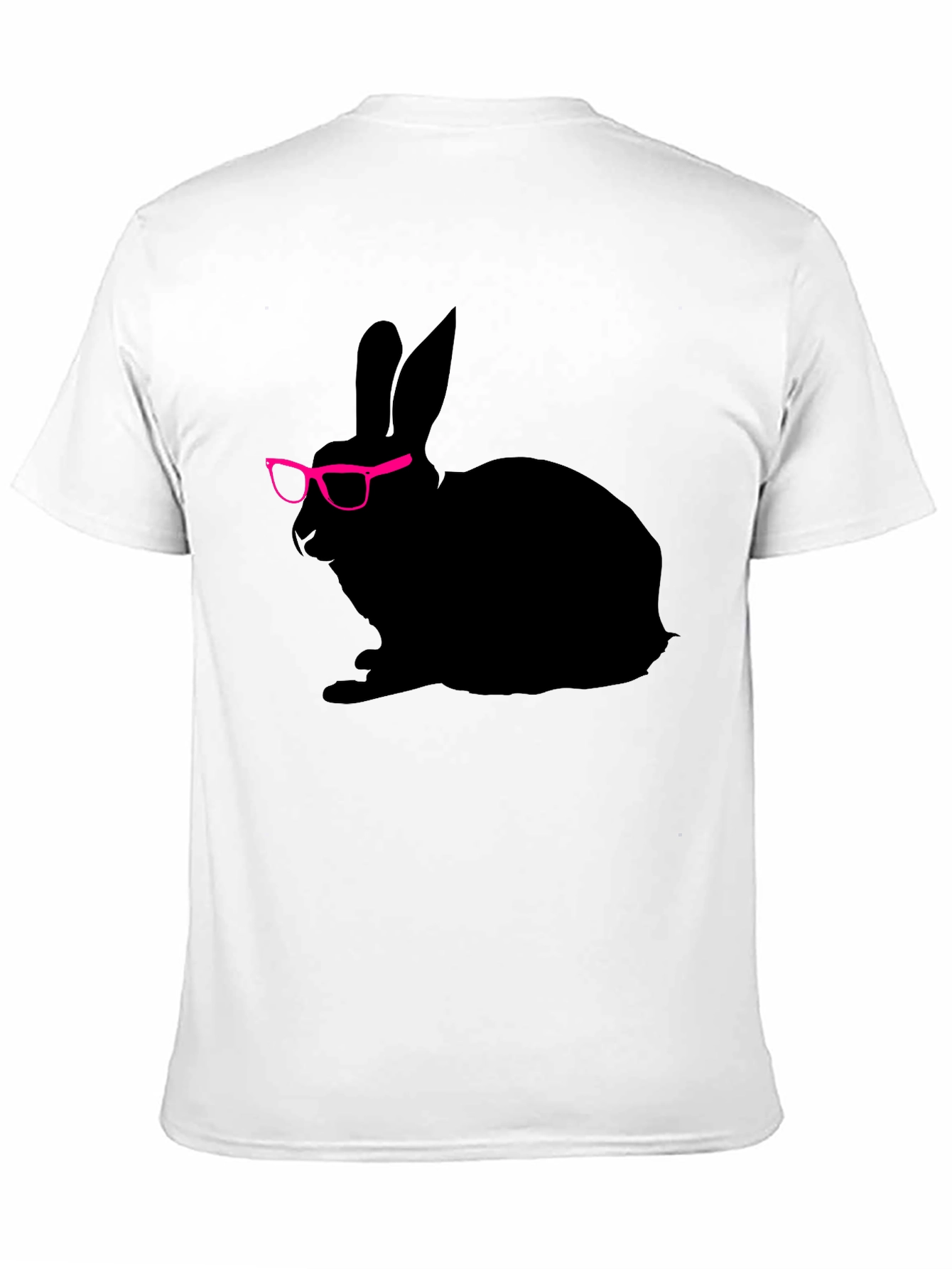 Cool Rabbit with Glasses Graphic Tee