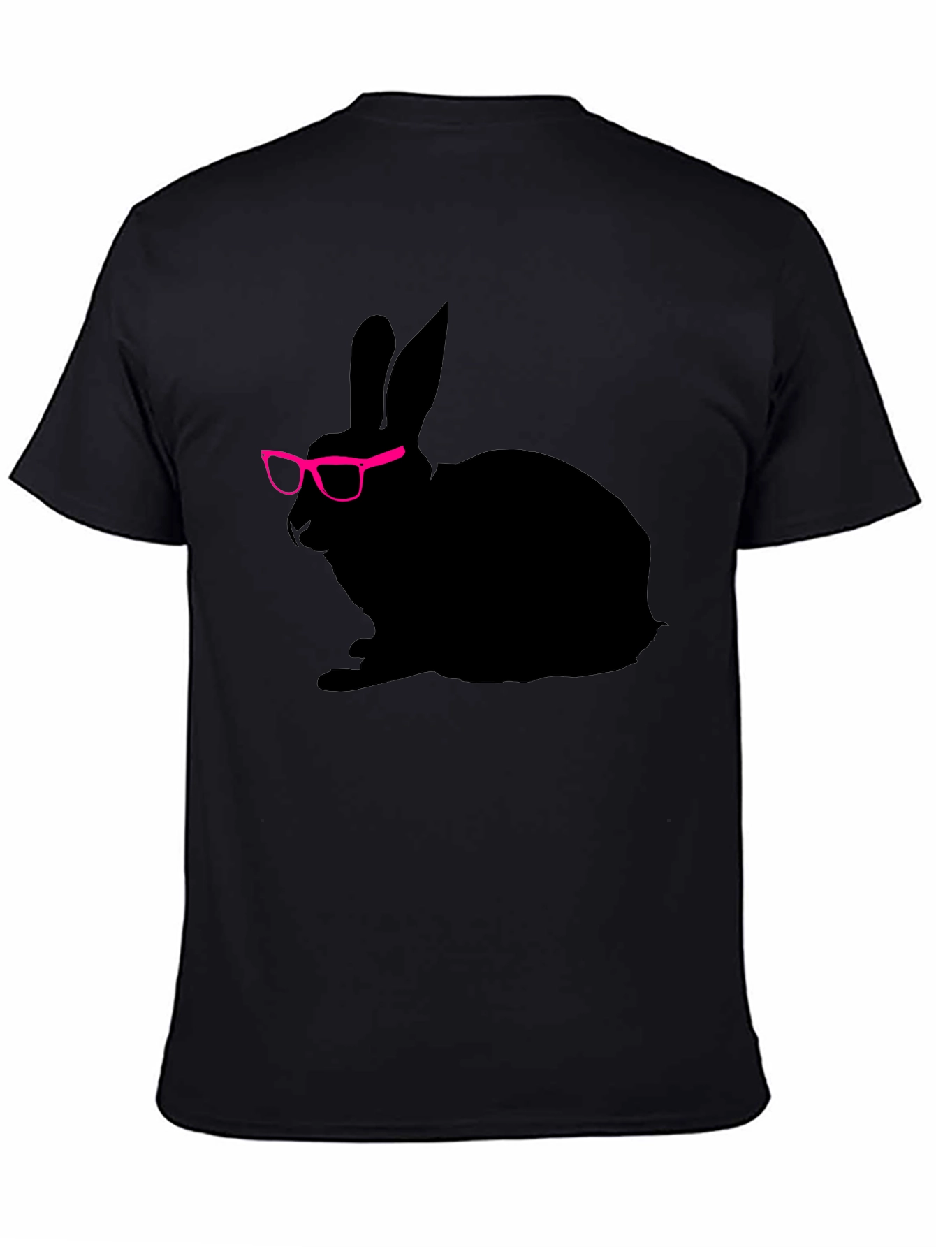 Cool Rabbit with Glasses Graphic Tee