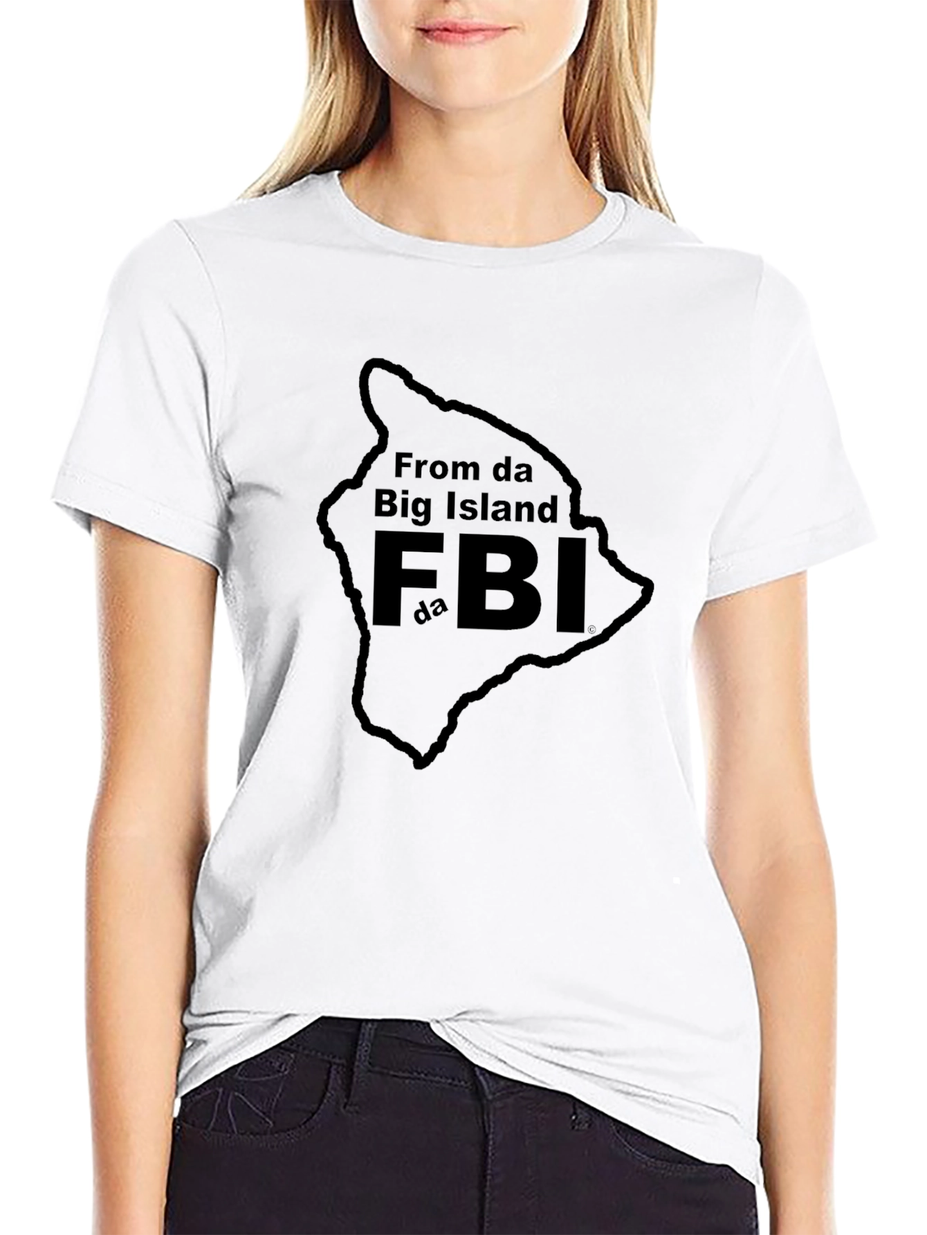 Big Island FBI Black T-Shirt
