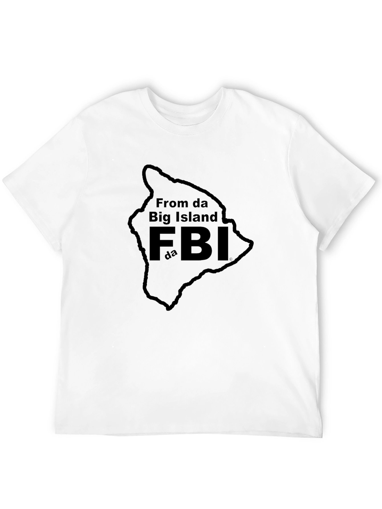 Big Island FBI Black T-Shirt