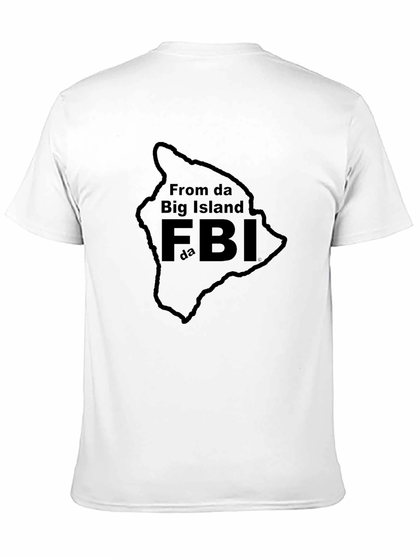 Big Island FBI Black T-Shirt