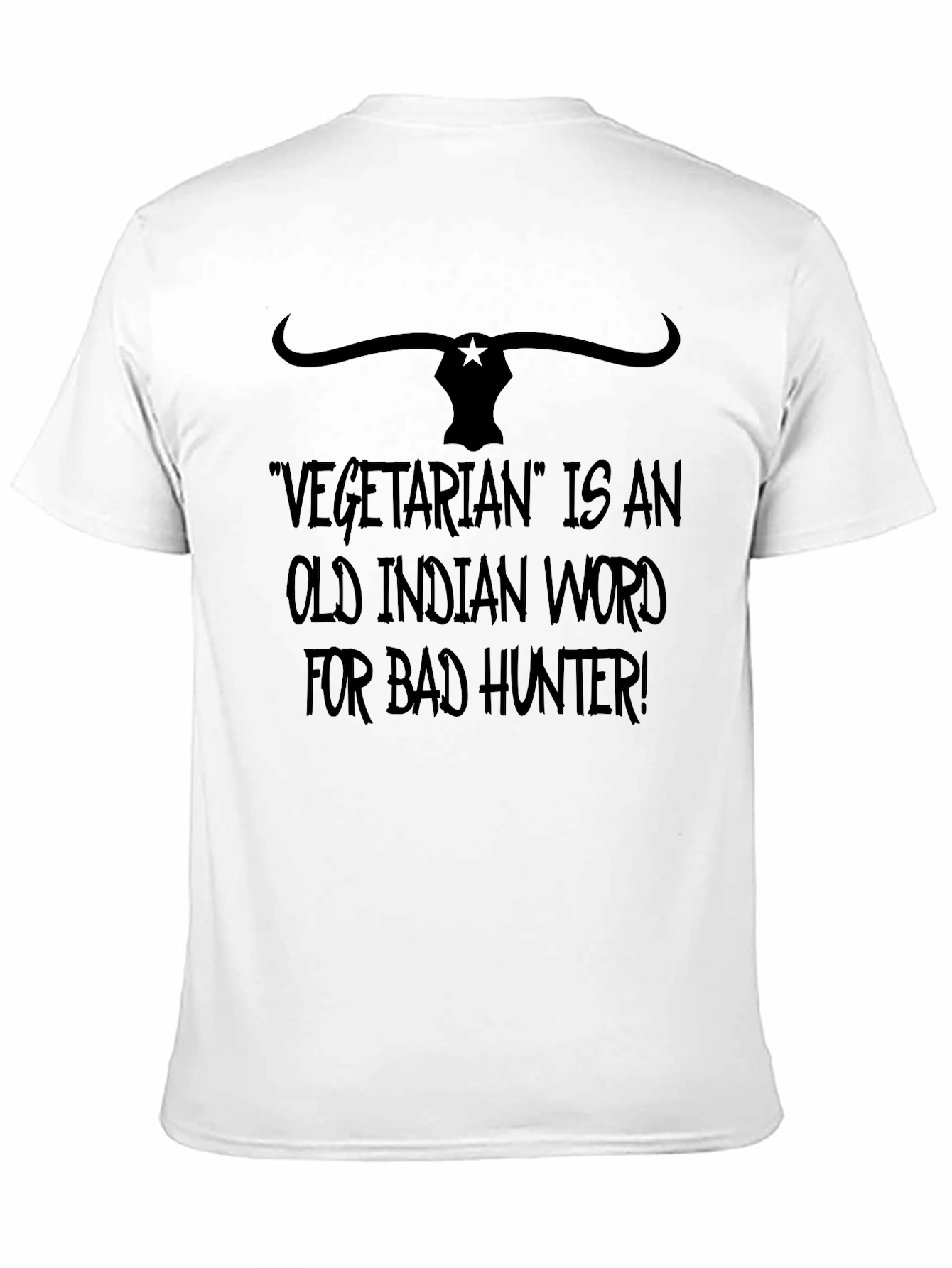 Vegetarian Bad Hunter Graphic Tee