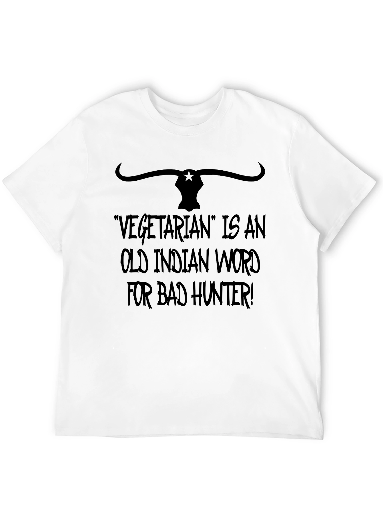 Vegetarian Bad Hunter Graphic Tee