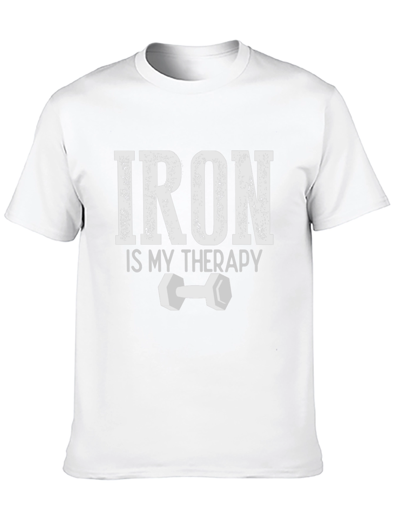 Iron is My Therapy Gym T-Shirt