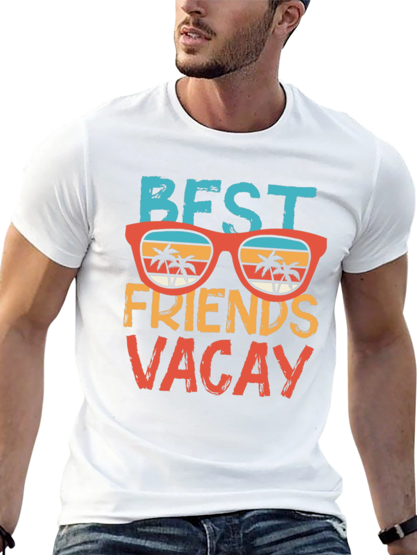 Best Friends Vacay Graphic Tee