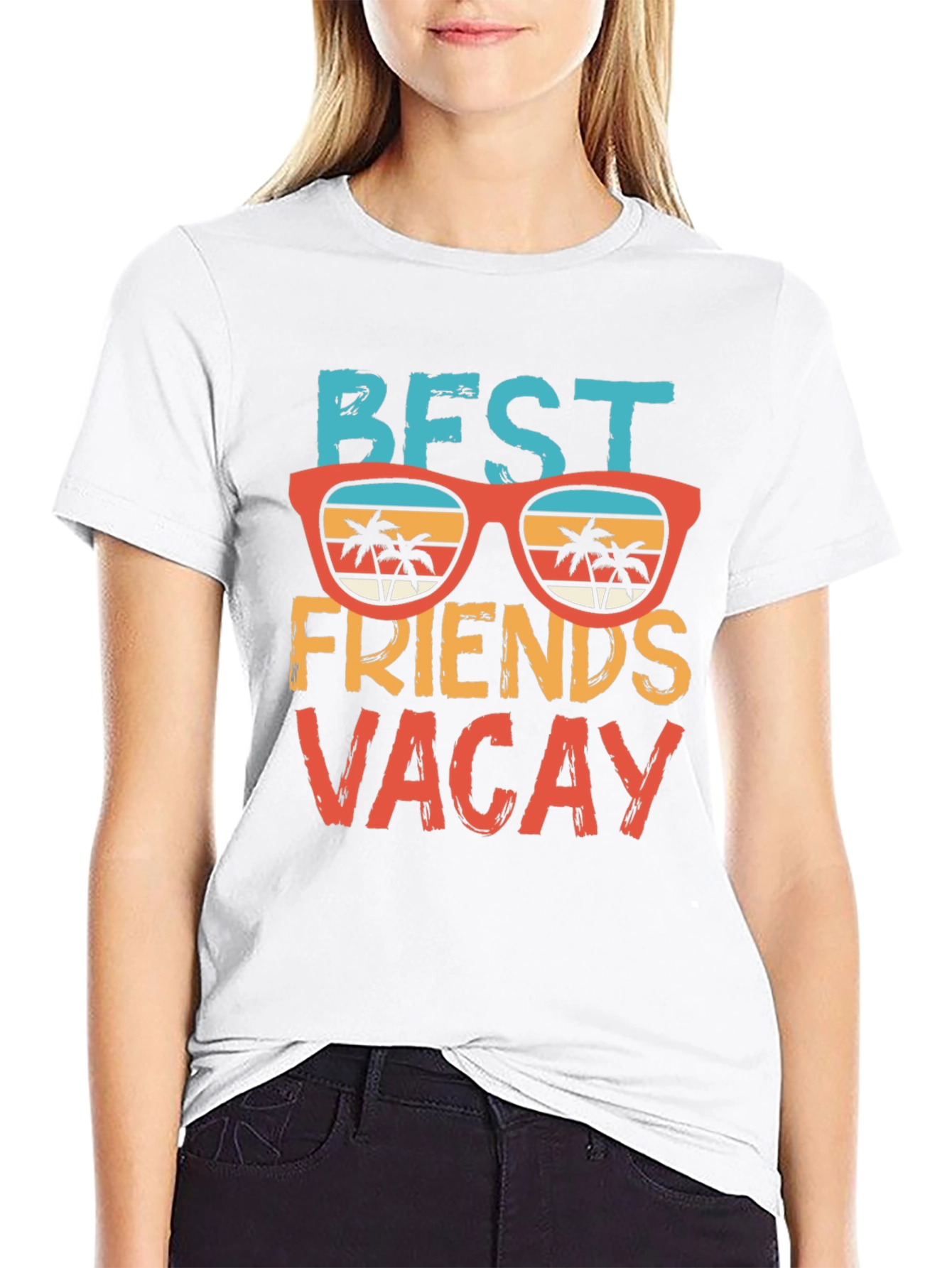 Best Friends Vacay Graphic Tee