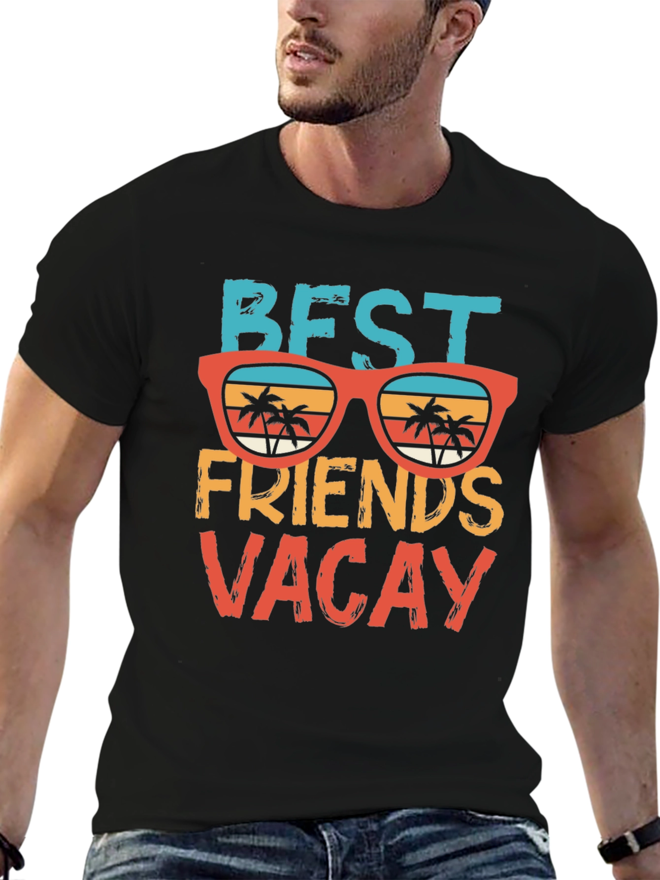 Best Friends Vacay Graphic Tee