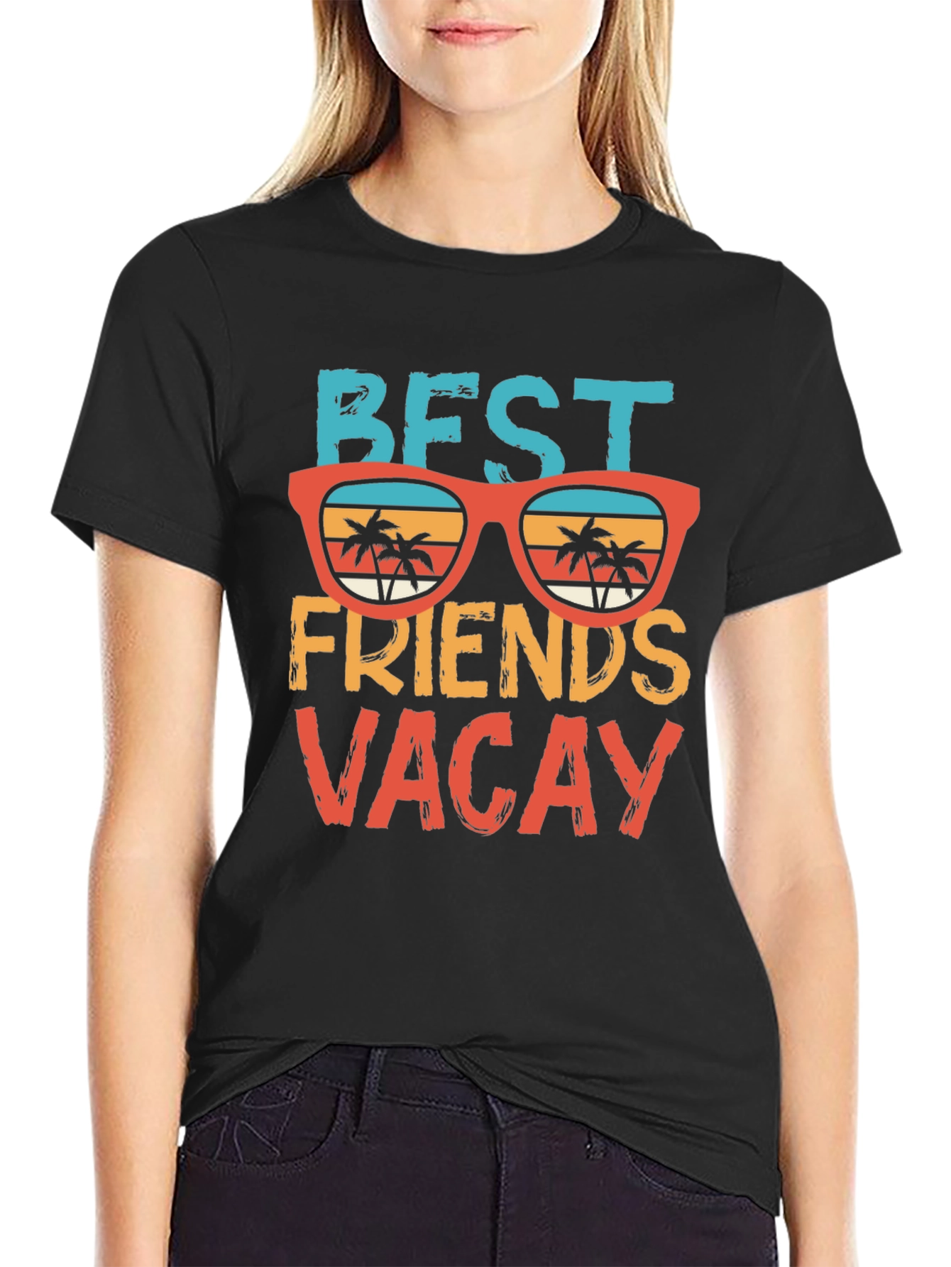 Best Friends Vacay Graphic Tee