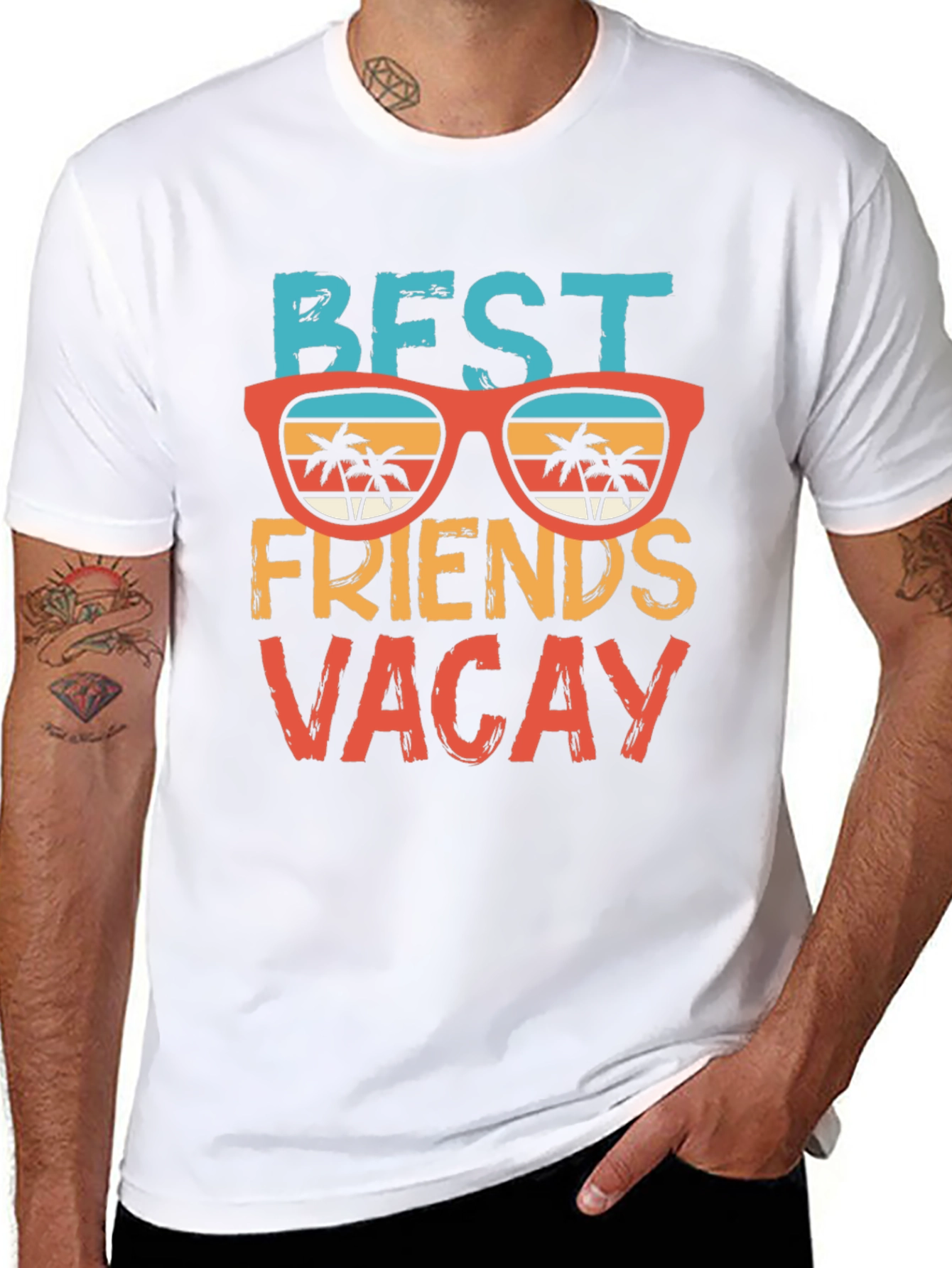 Best Friends Vacay Graphic Tee