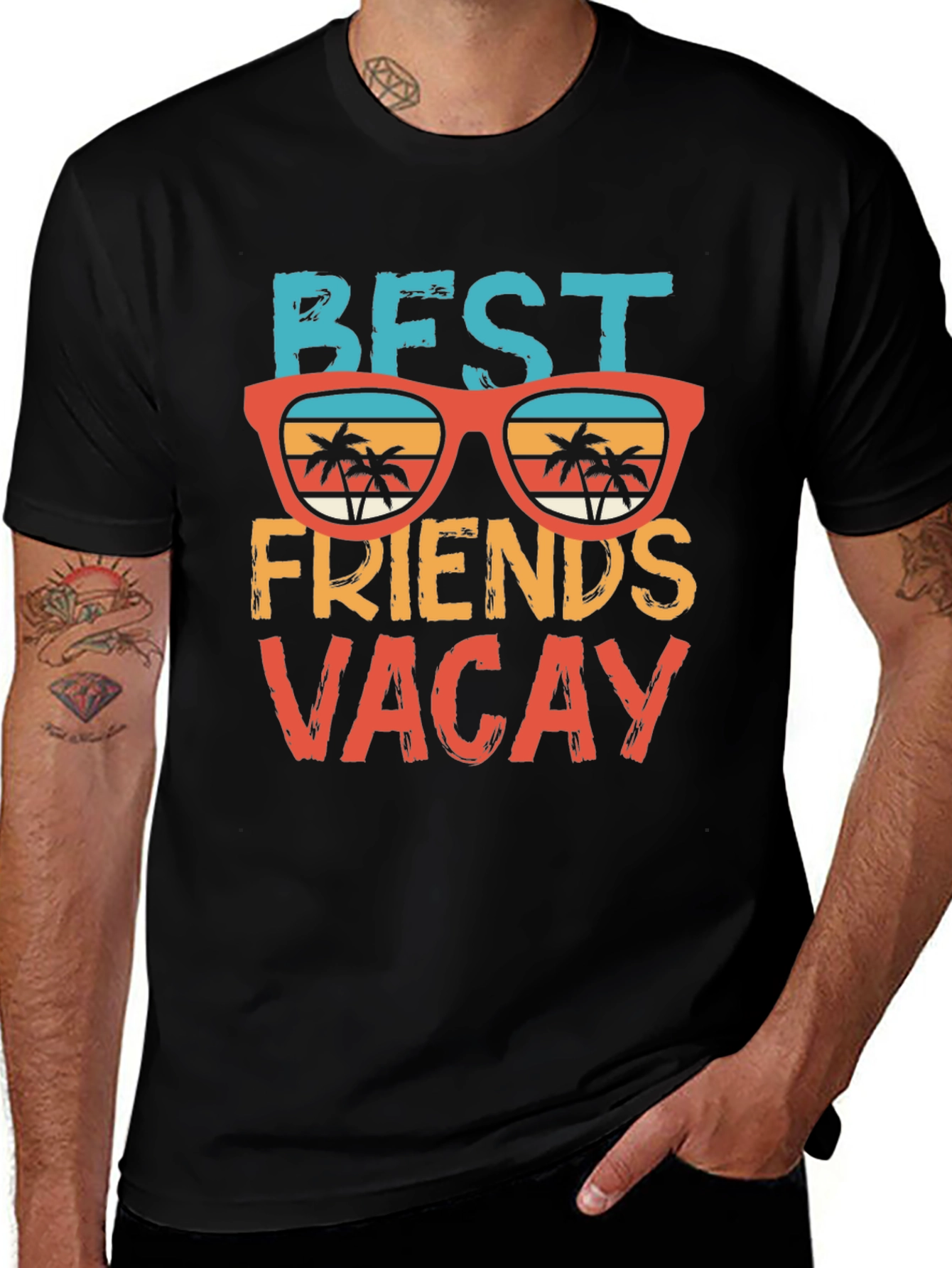 Best Friends Vacay Graphic Tee