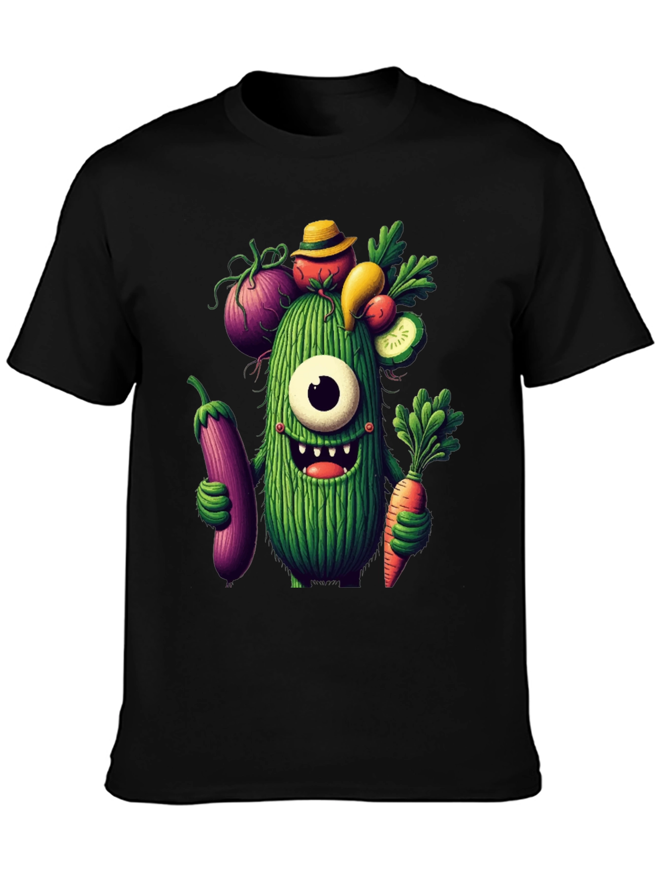 Veggie Monster Graphic T-Shirt