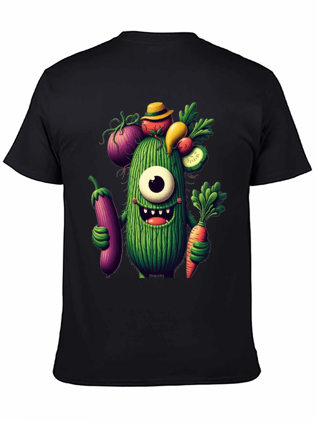 Veggie Monster Graphic T-Shirt