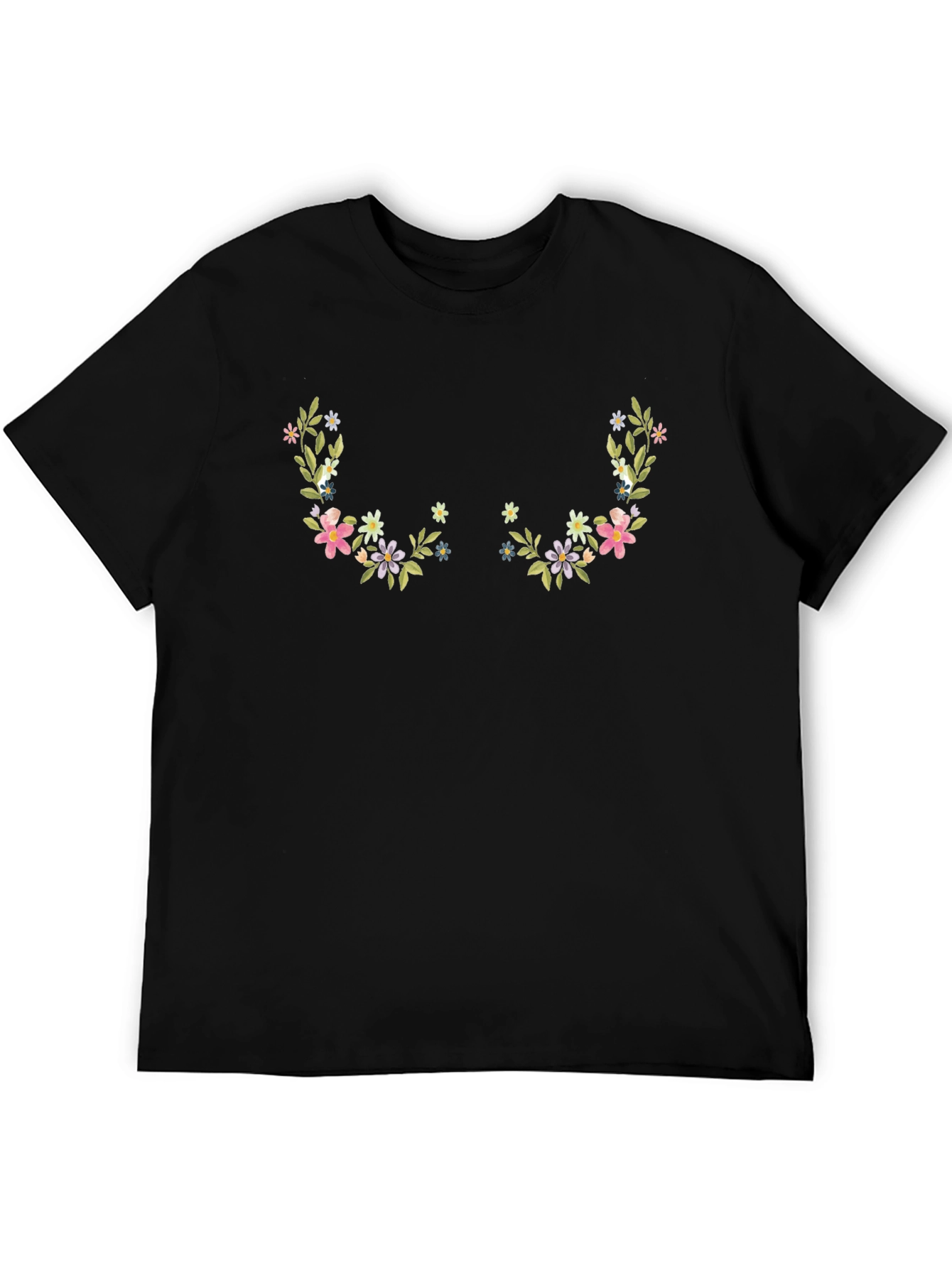 Floral Bra T-Shirt - Whimsical Design