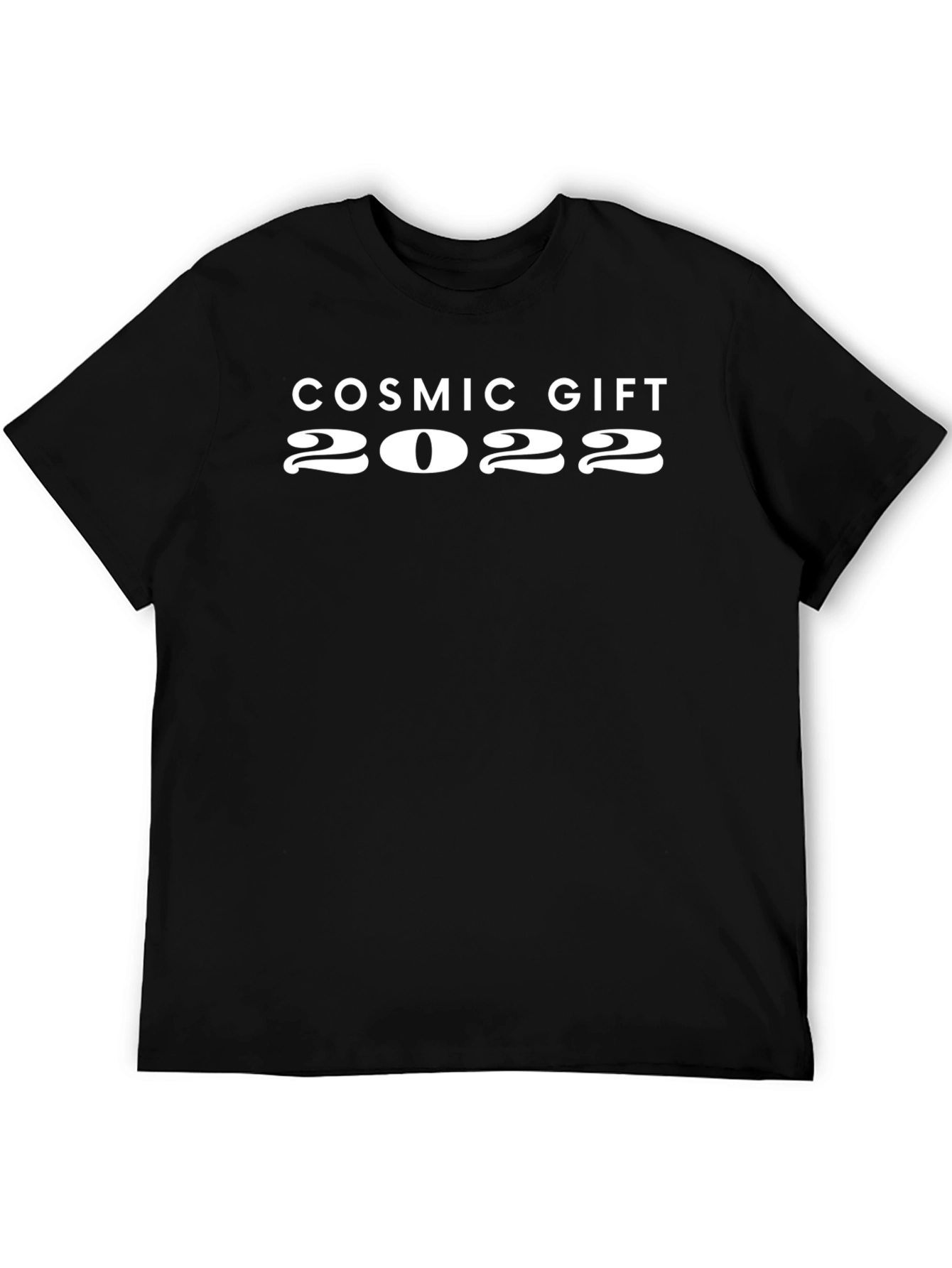 Cosmic Gift 2022 Black Graphic T-Shirt