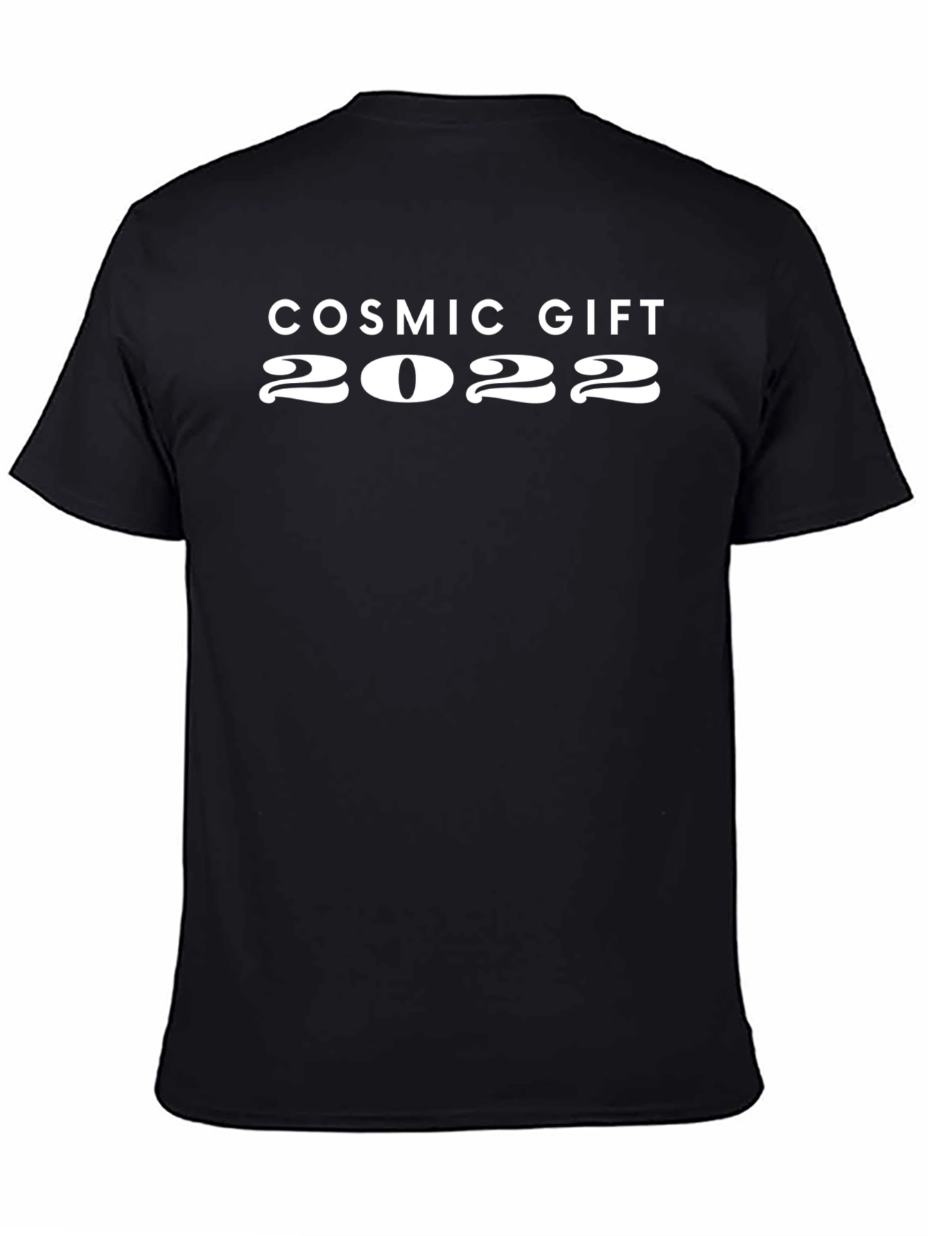 Cosmic Gift 2022 Black Graphic T-Shirt