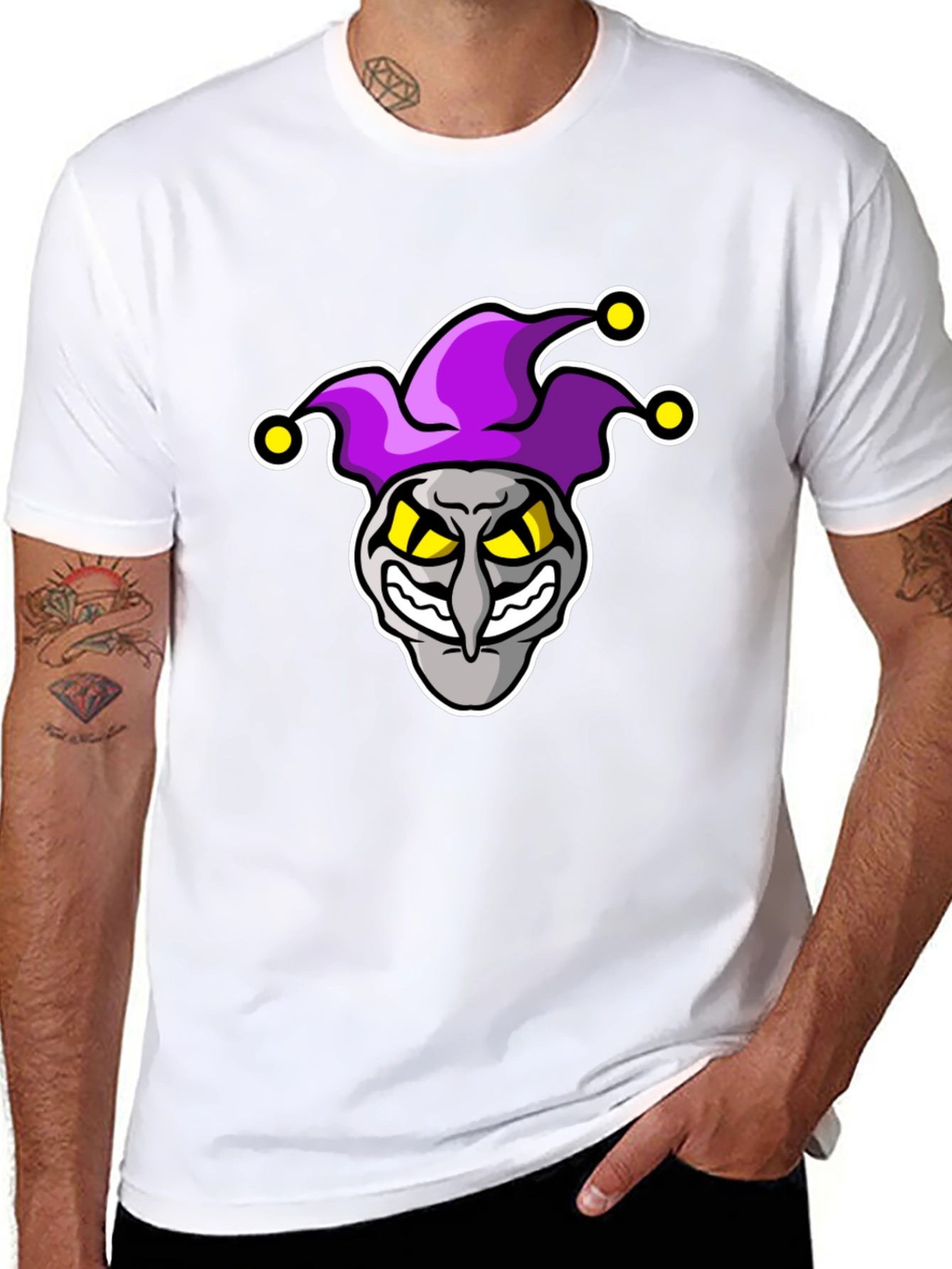 Jester Graphic T-Shirt - Bold Streetwear Design