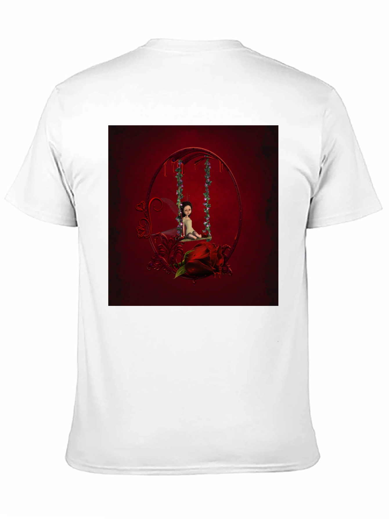 Red Rose Swing Graphic Tee