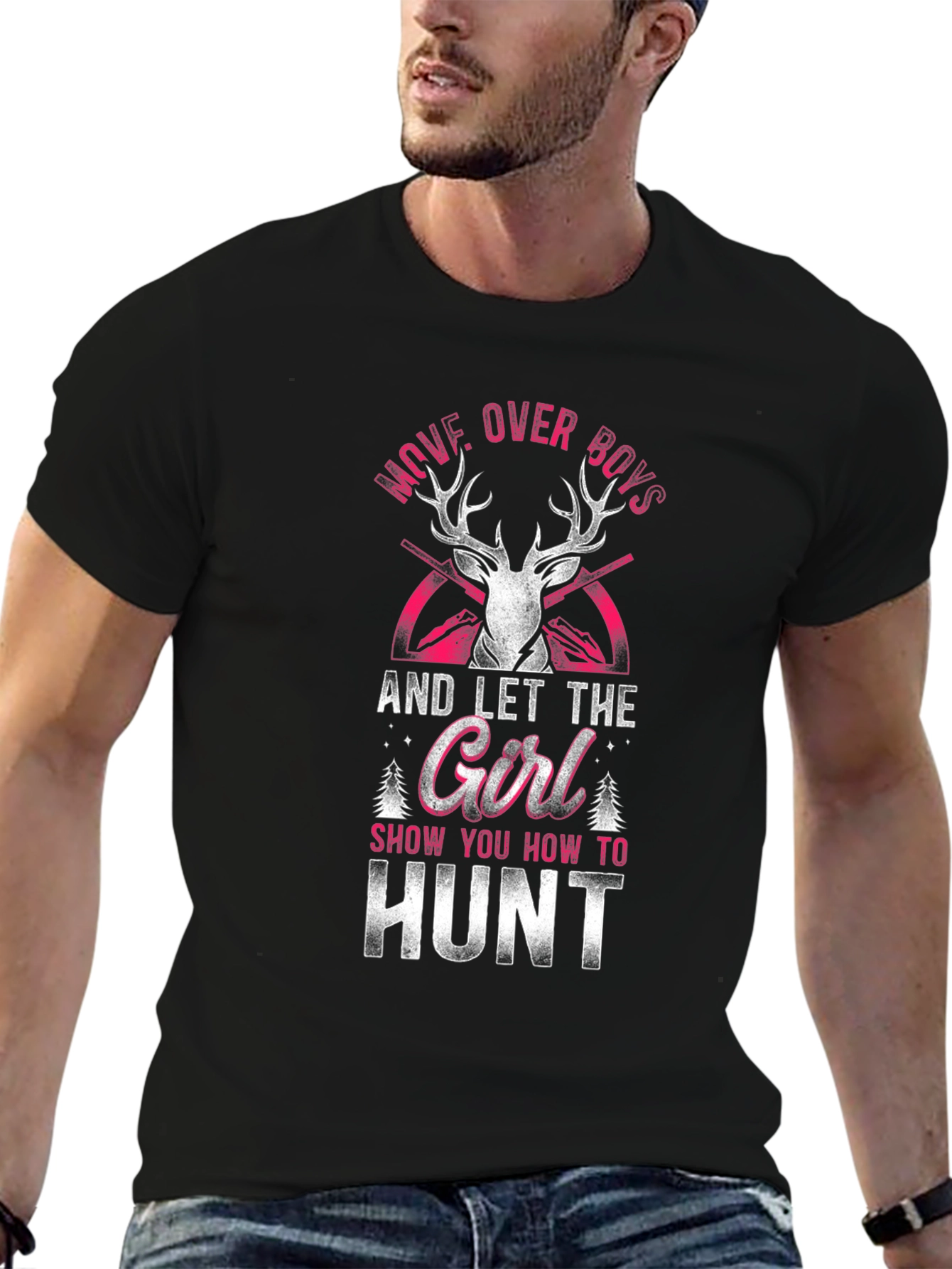 Move Over Boys Hunt T-Shirt