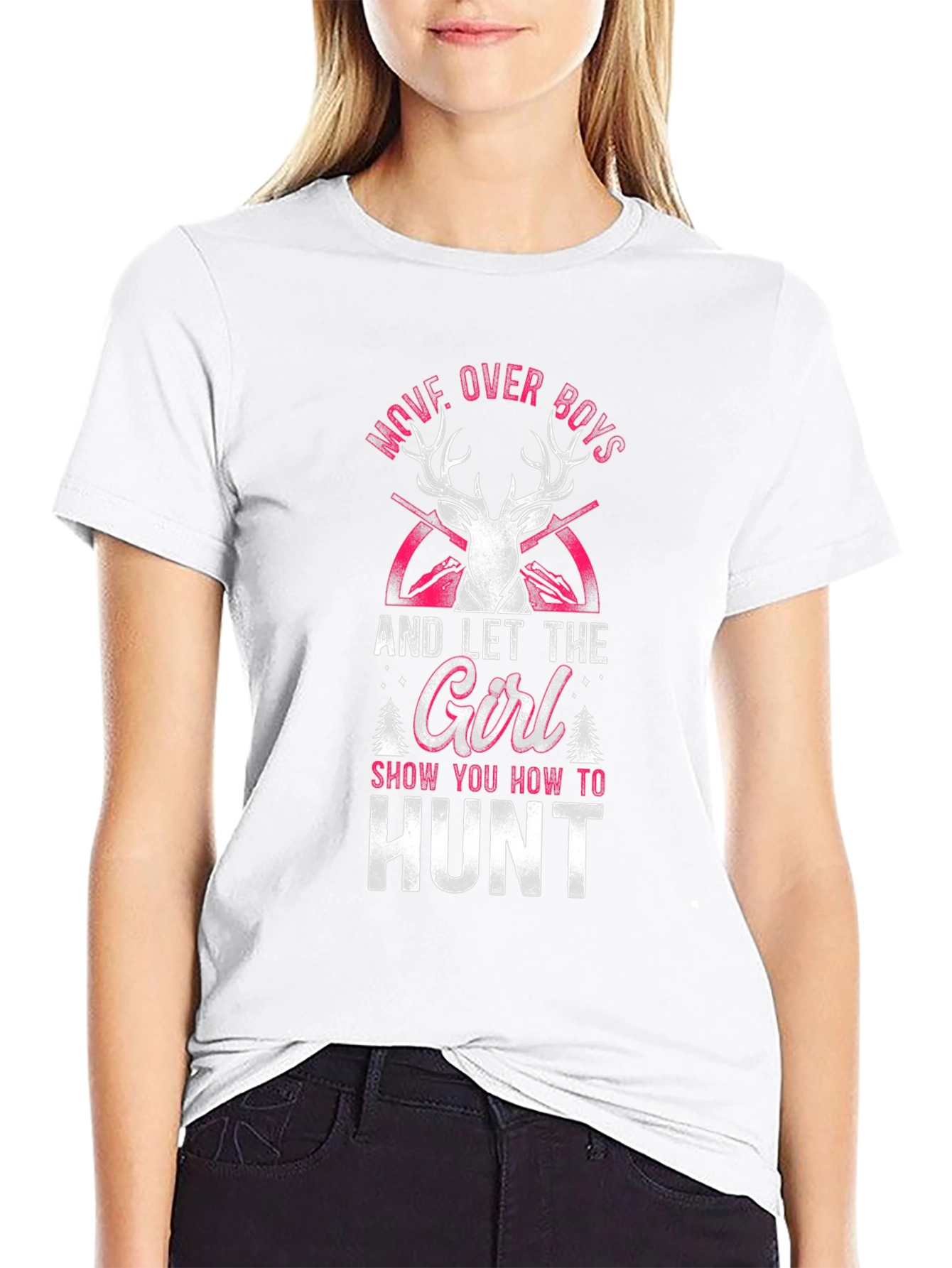 Move Over Boys Hunt T-Shirt