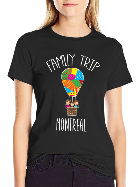 Family Trip Montreal T-Shirt