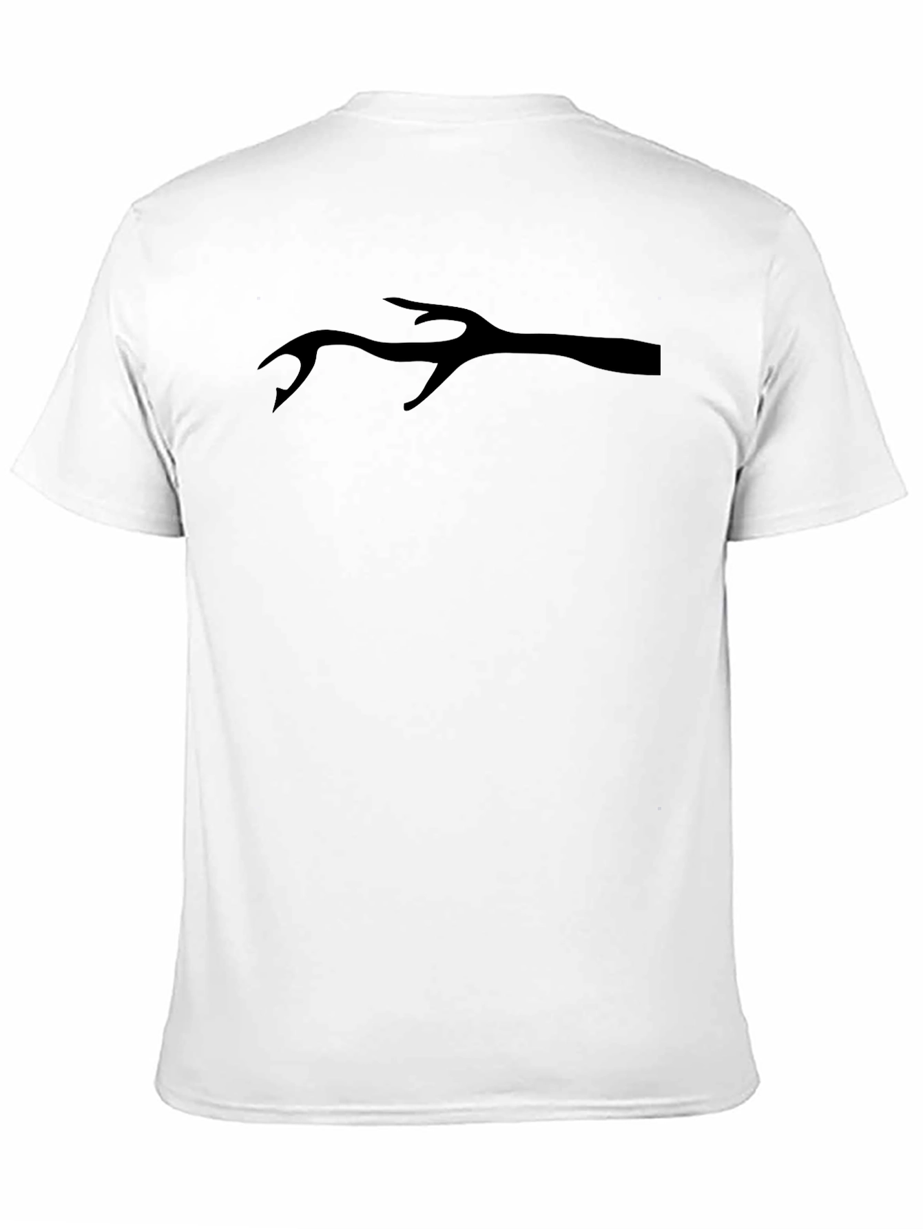 Antler T-Shirt - Black Graphic Tee