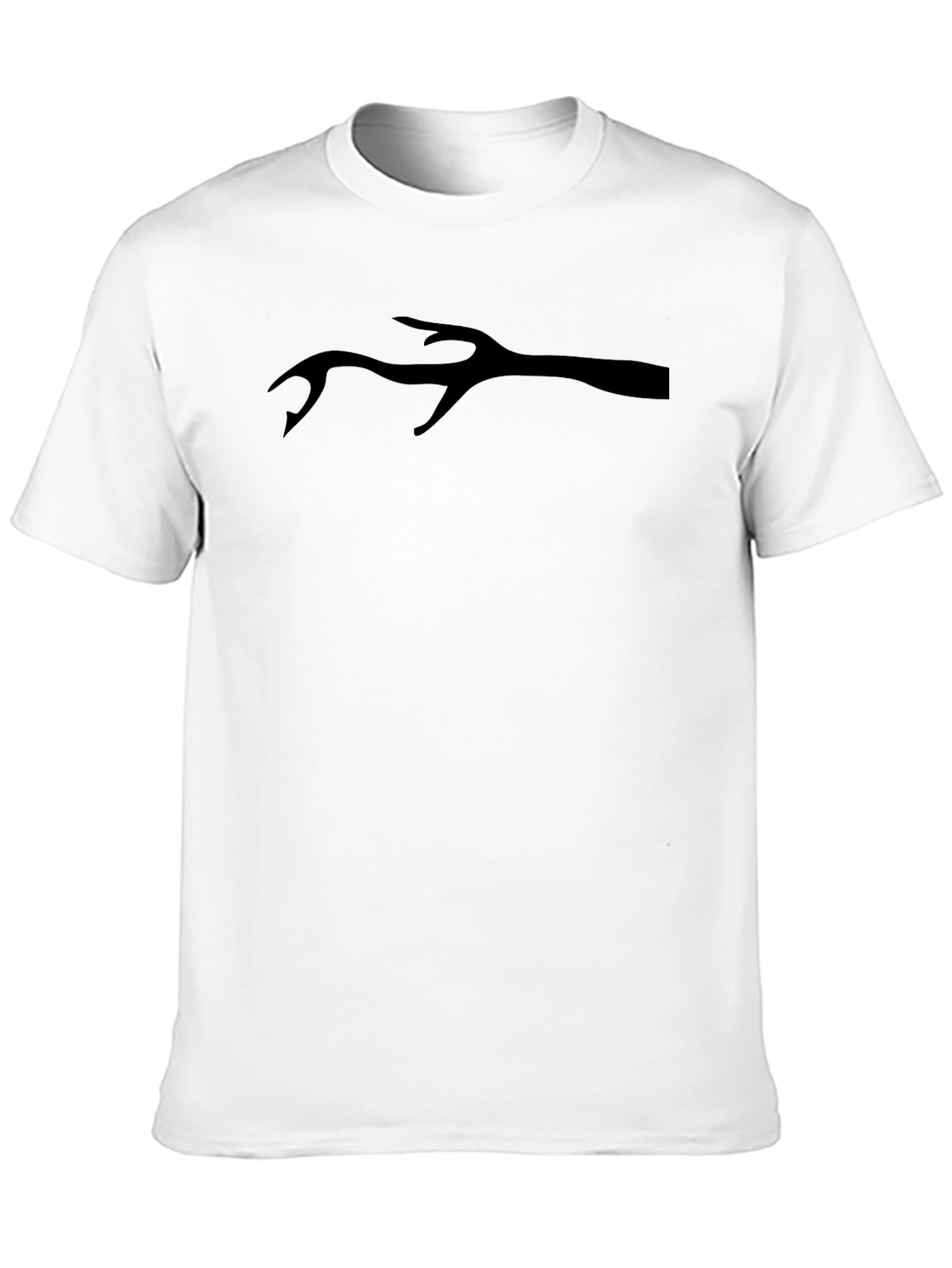 Antler T-Shirt - Black Graphic Tee