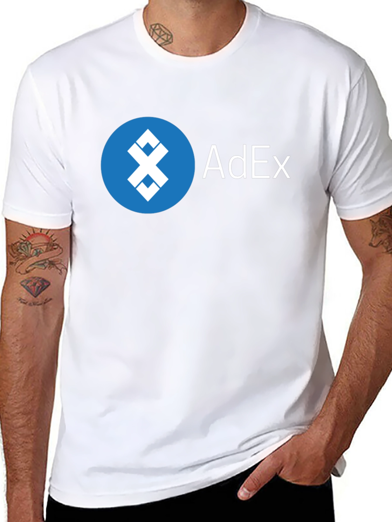 AdEx Crypto T-Shirt - Stylish Blockchain Tee