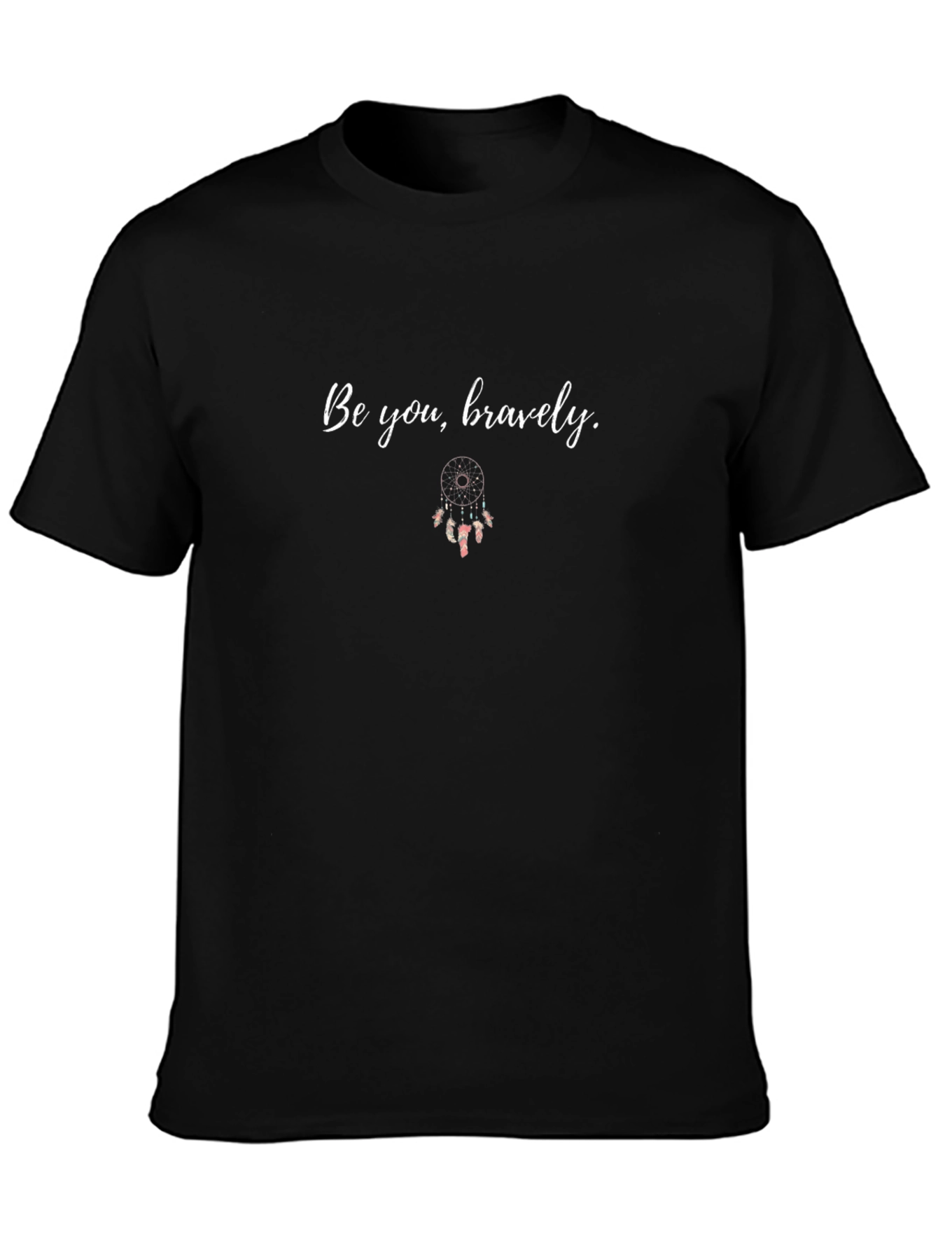 Be You Bravely Black T-Shirt
