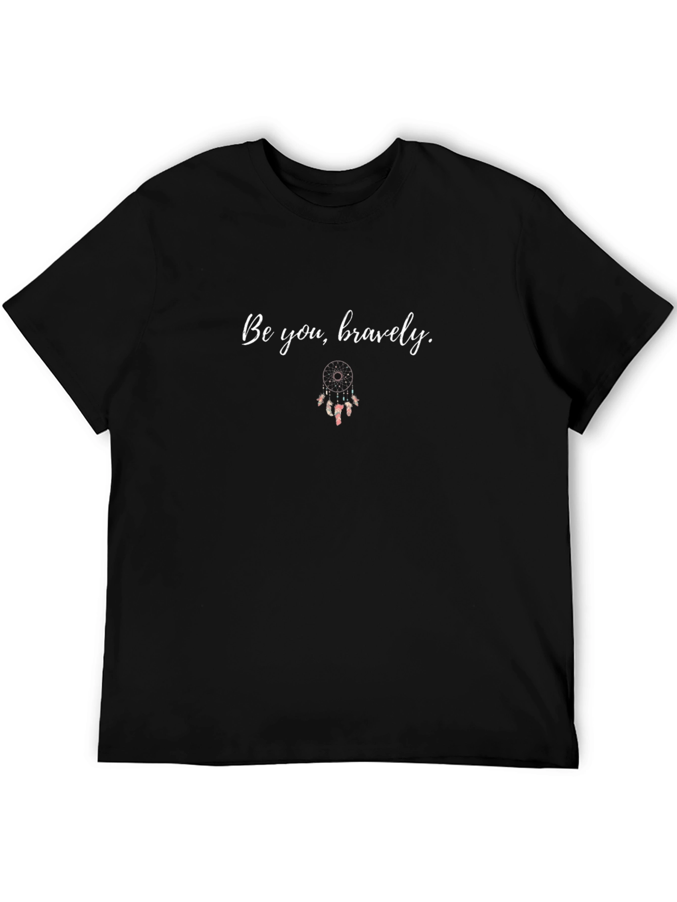 Be You Bravely Black T-Shirt