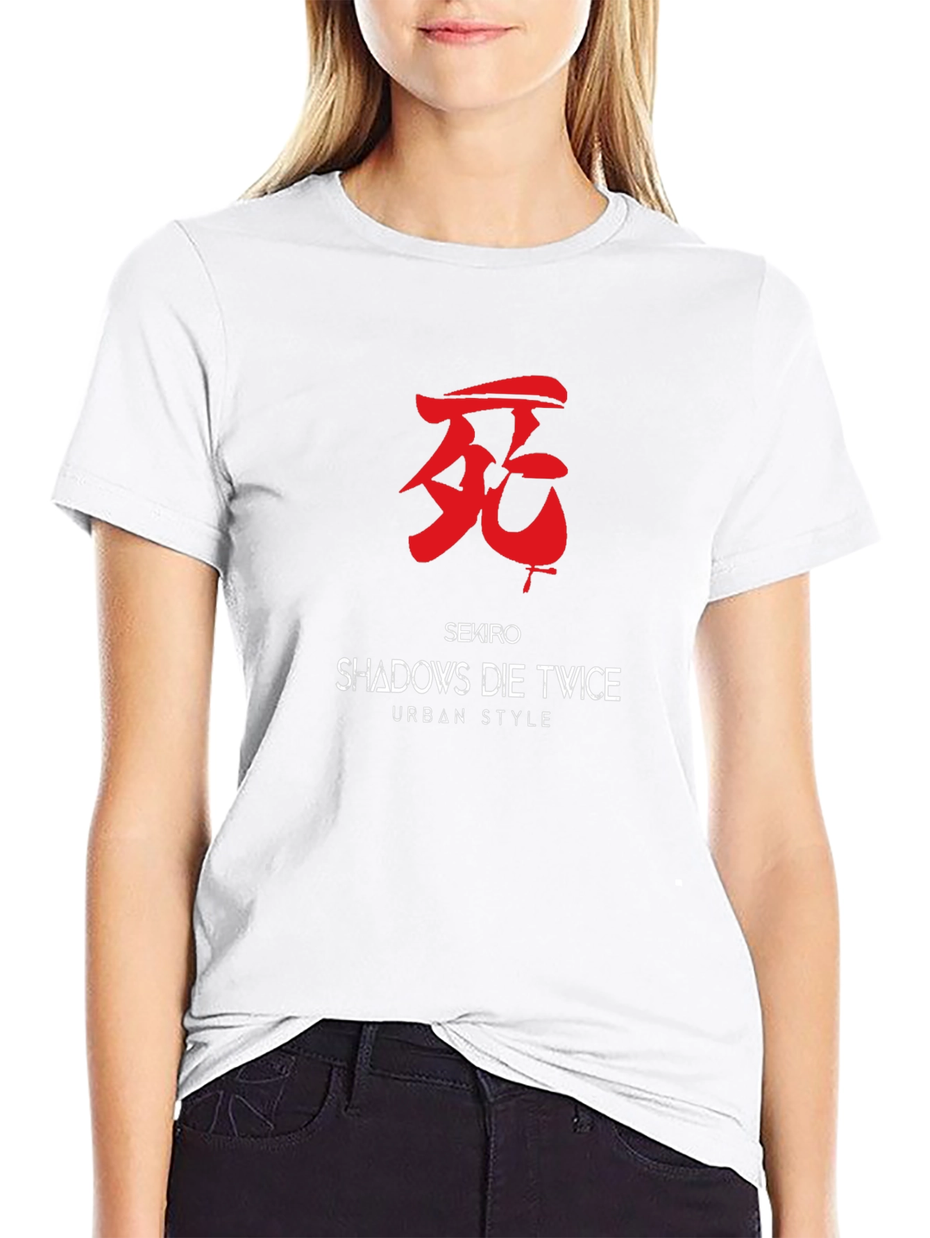 Sekiro Shadows Die Twice Black Graphic Tee