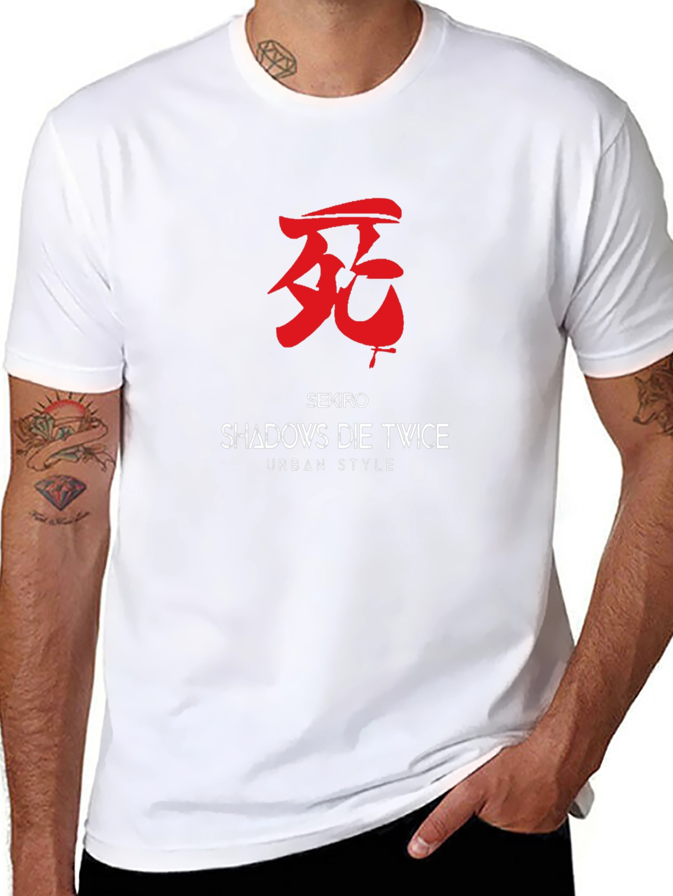 Sekiro Shadows Die Twice Black Graphic Tee