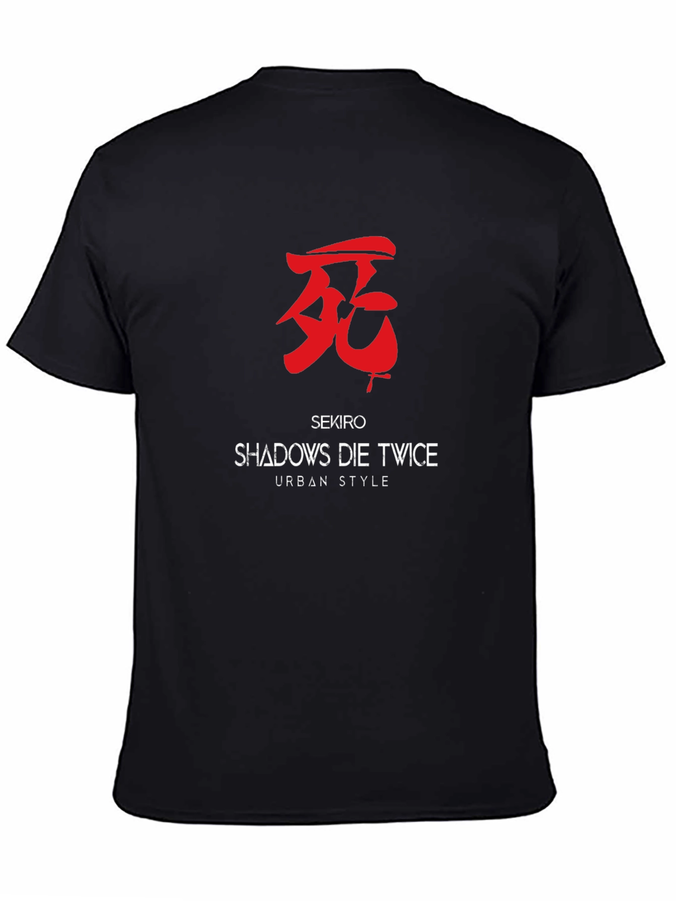 Sekiro Shadows Die Twice Black Graphic Tee