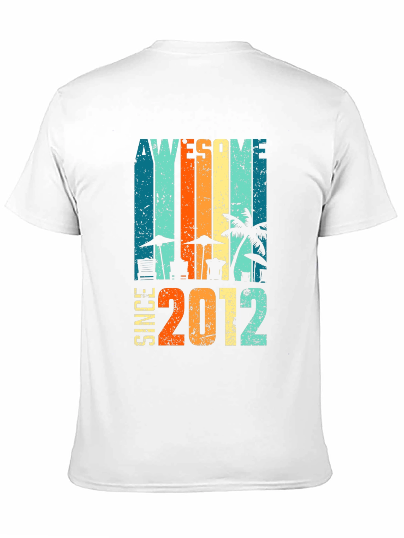Awesome Since 2012 Graphic T-Shirt