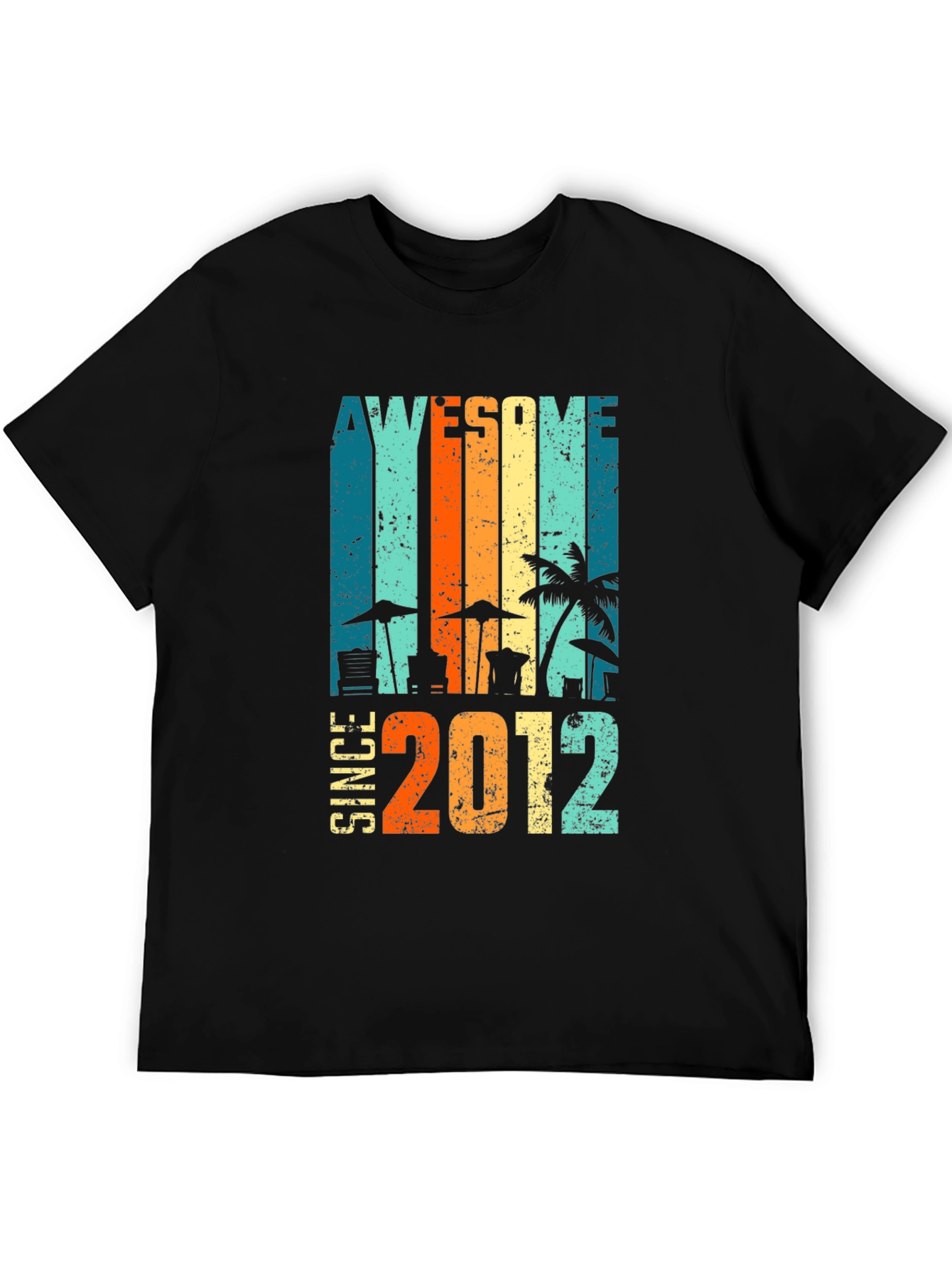 Awesome Since 2012 Graphic T-Shirt